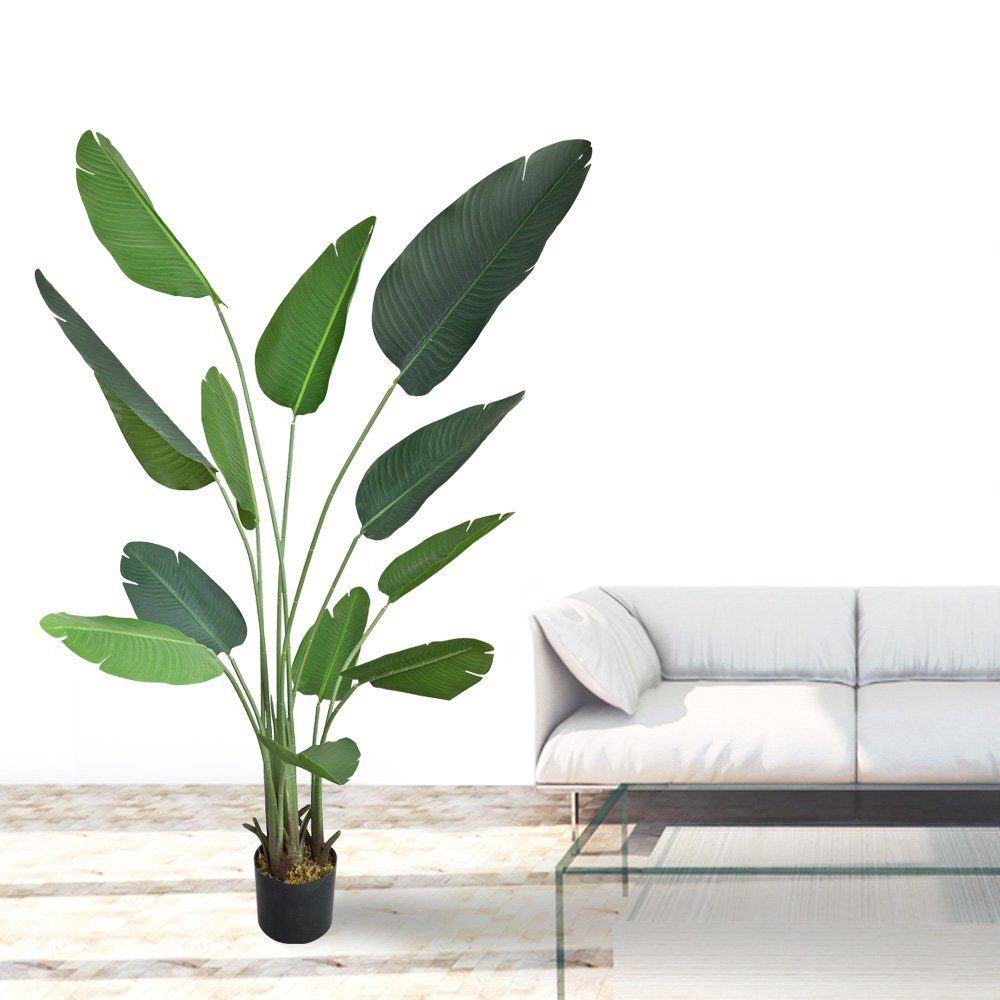 Kunstbaum Strelitzie Paradiesvogelblume Kunstpflanze Künstliche Pflanze 170 günstig online kaufen