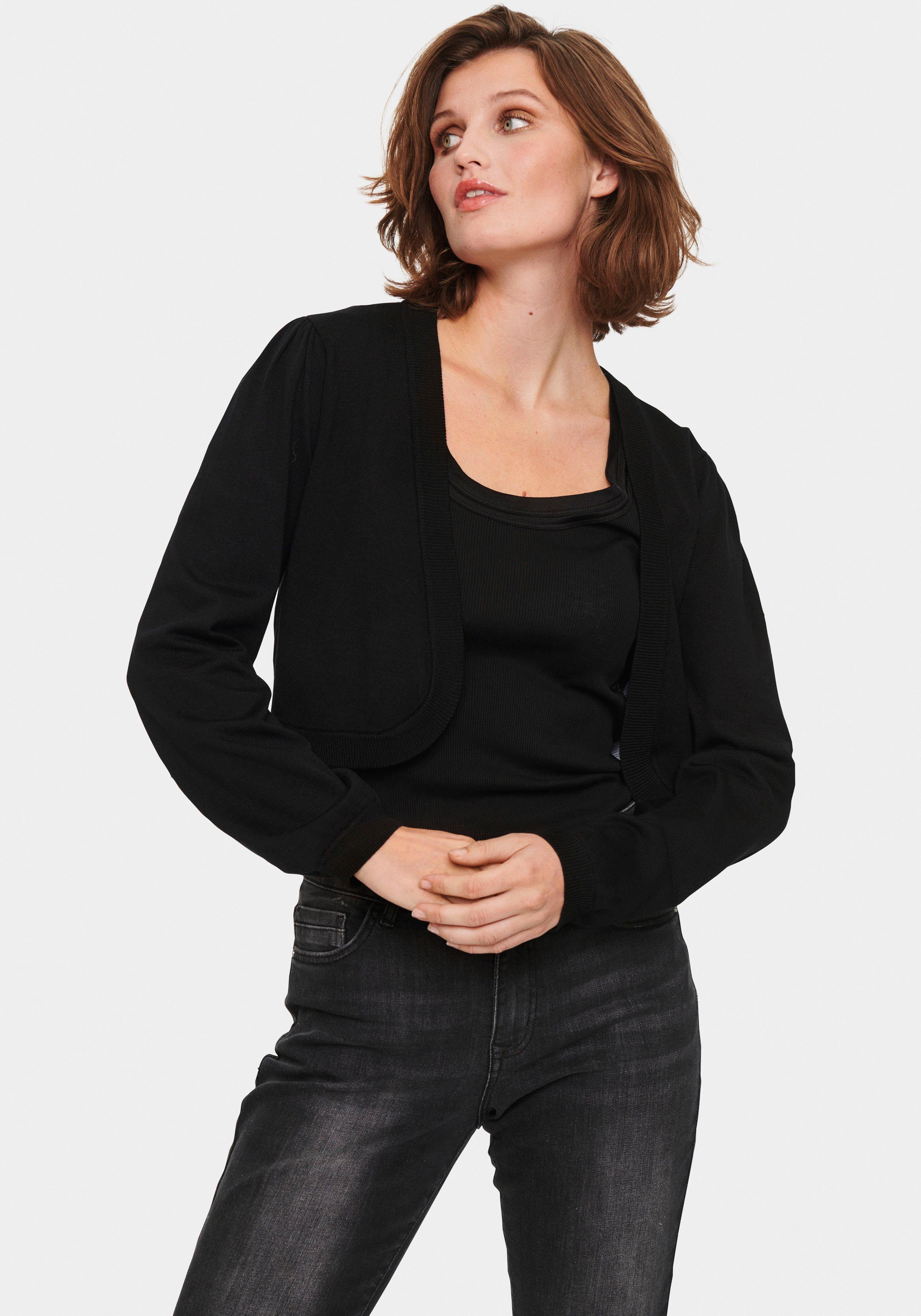 Tropez Black Bolero Saint MilaSZ Strickjacke