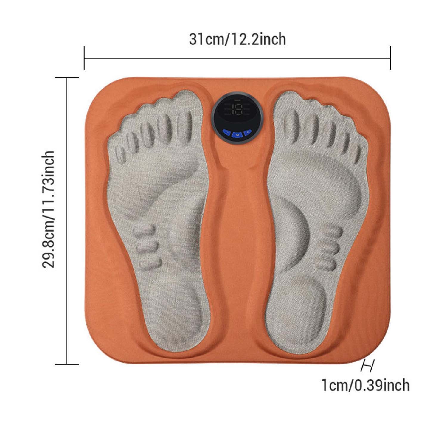 trends for living Fußmassagegerät Fußmassagegerät für Zuhause mit Puls-Meridian- und Mikrostromfunktion
