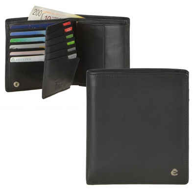 Esquire Geldbörse Harry, Geldbeutel, Herrenbörse, Portemonnaie, mit RFID Schutz, glattes Leder
