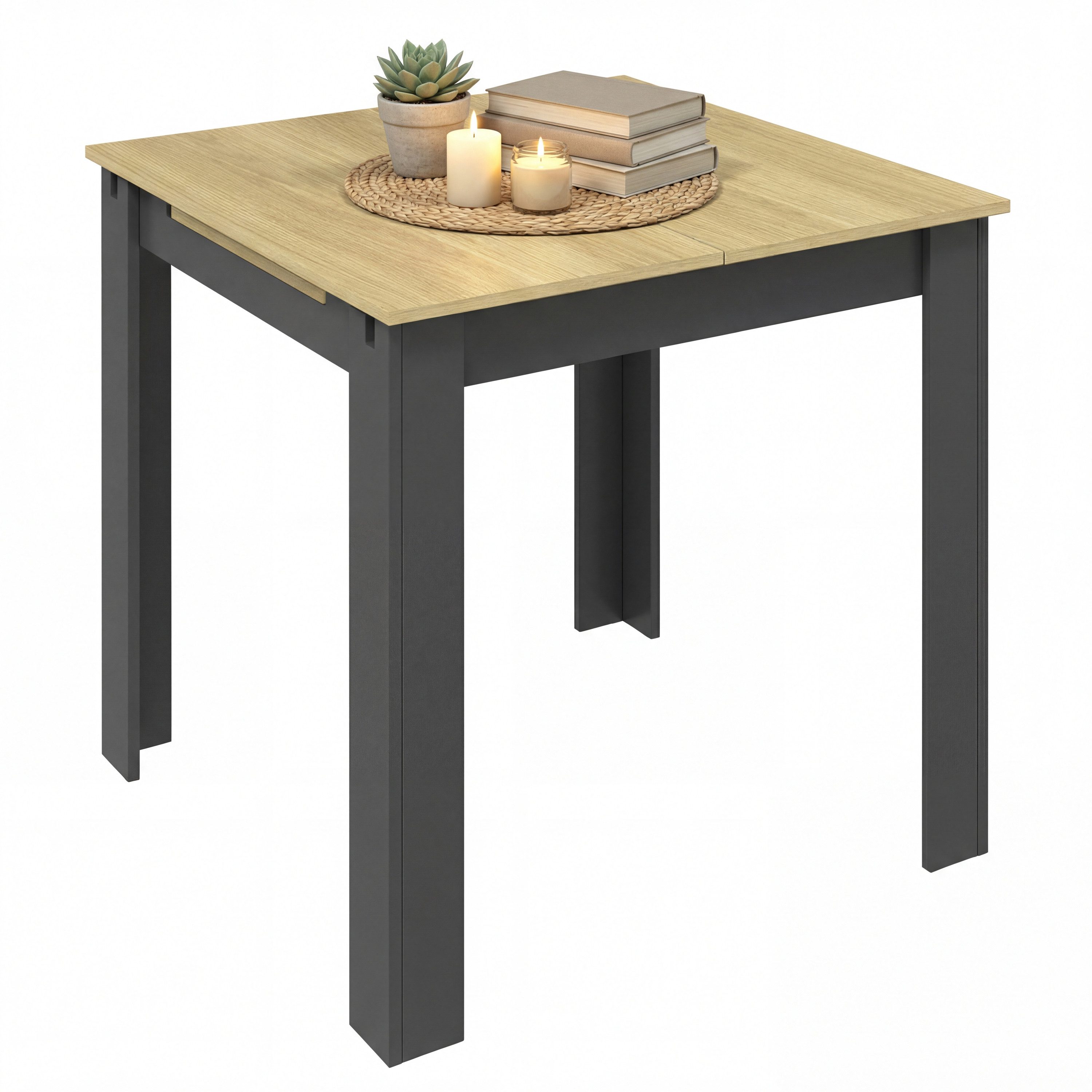 VCM Esstisch Esstisch Küchentisch Pesoli ausziehbar 80-120 cm (1-St)