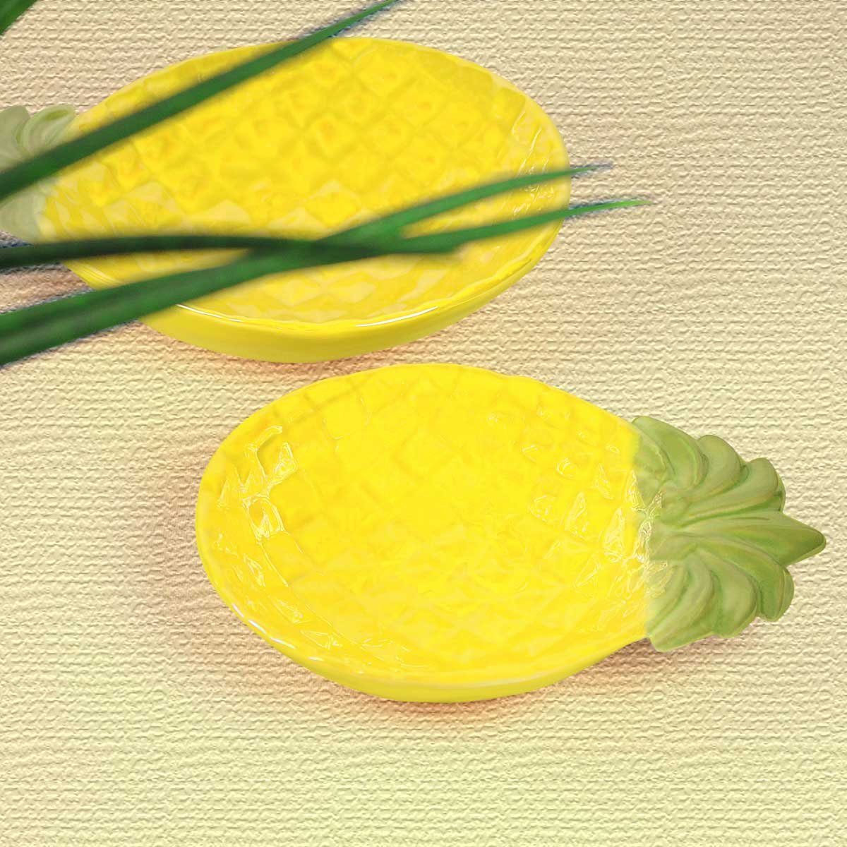 cm Keramik-Schale ca. Design L (Stück) 22,5 Dekoschale AM AM-Design Ananas,