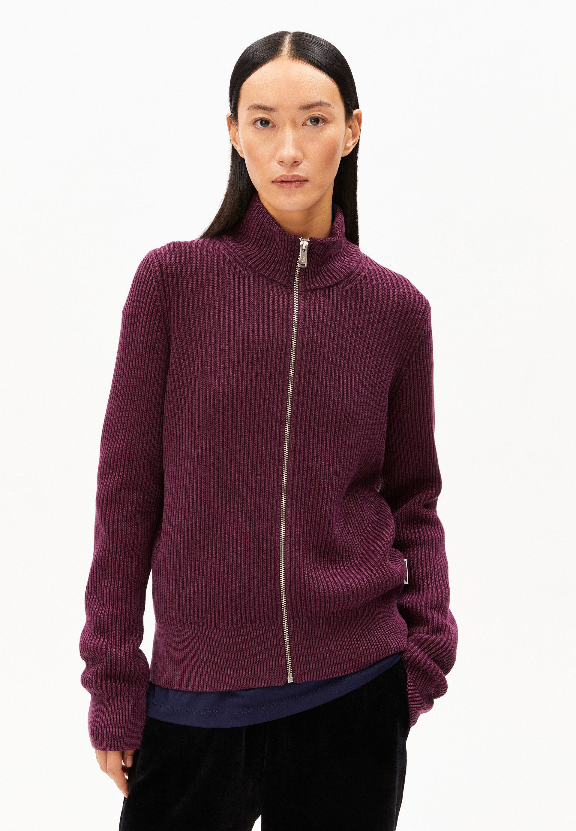 Armedangels Cardigan REBECCAA GMT DYE Strickjacke aus Bio-Baumwolle (Regula günstig online kaufen