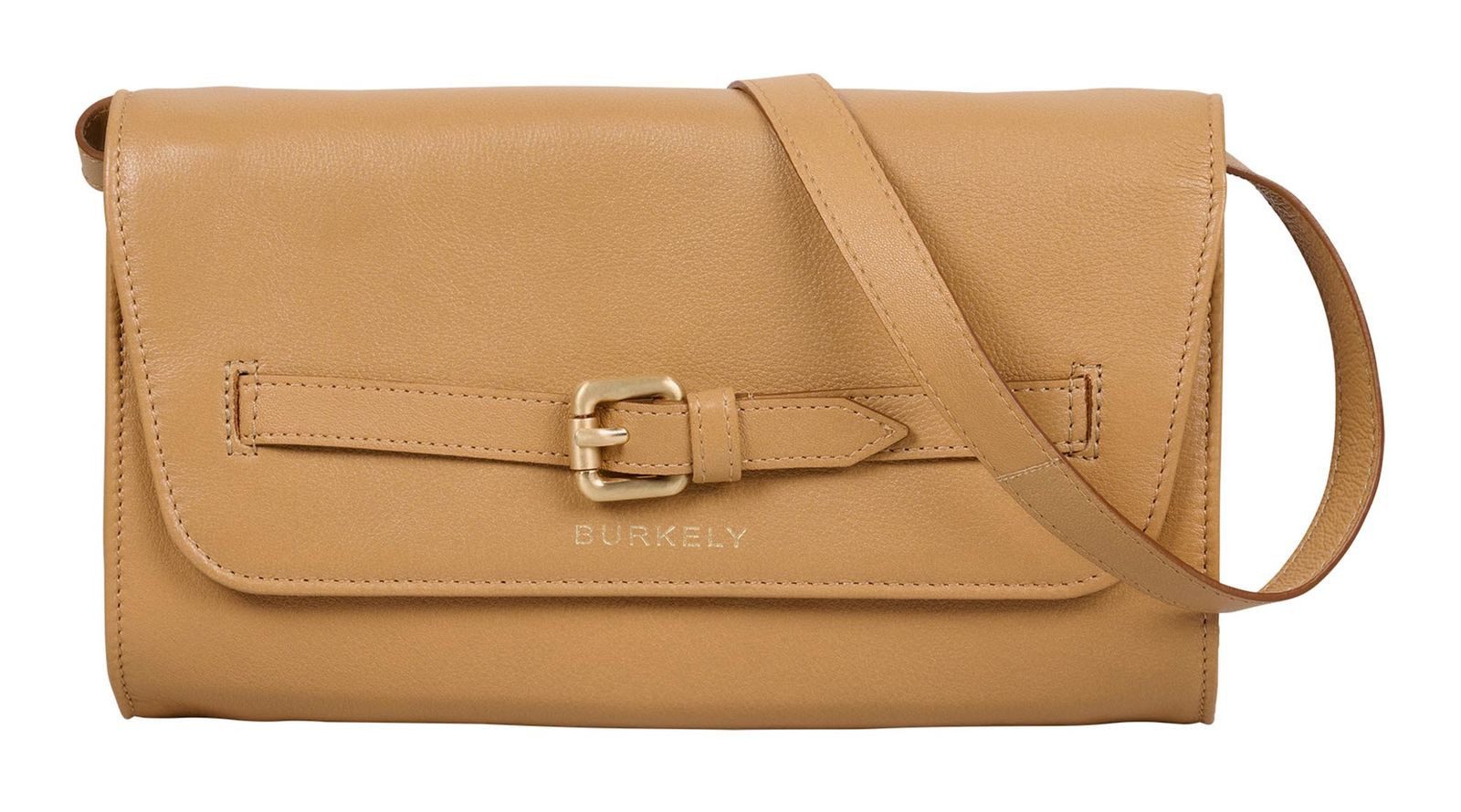 Burkely Clutch Crossbody Clutch, aus echtem Leder