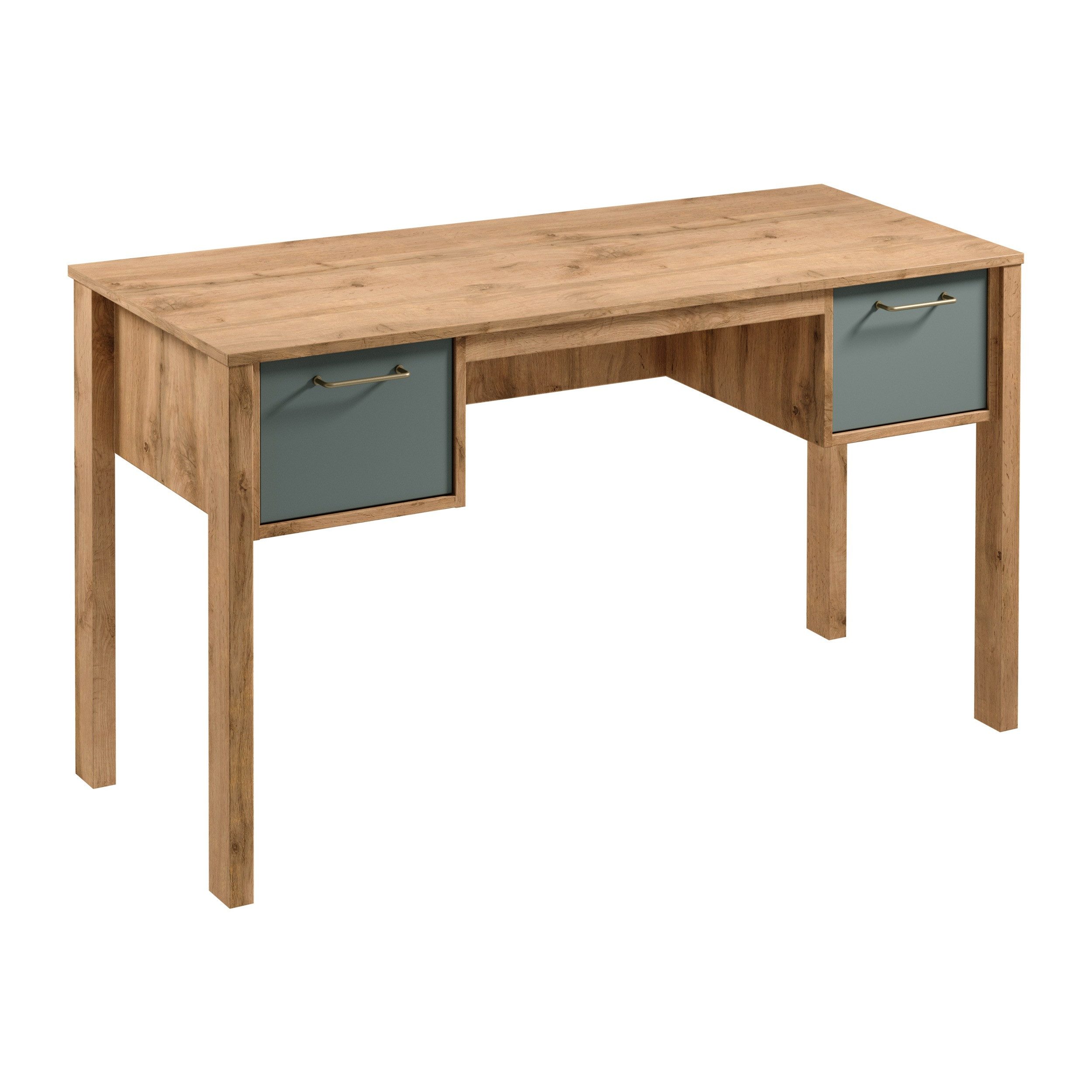ROYAL24_MARKT Schreibtisch - Ihr kreativer Arbeitsplatz für Inspiration. (Schreibtisch, 1-St., Premium - Indigo), Modern – Fein – Exzellent.