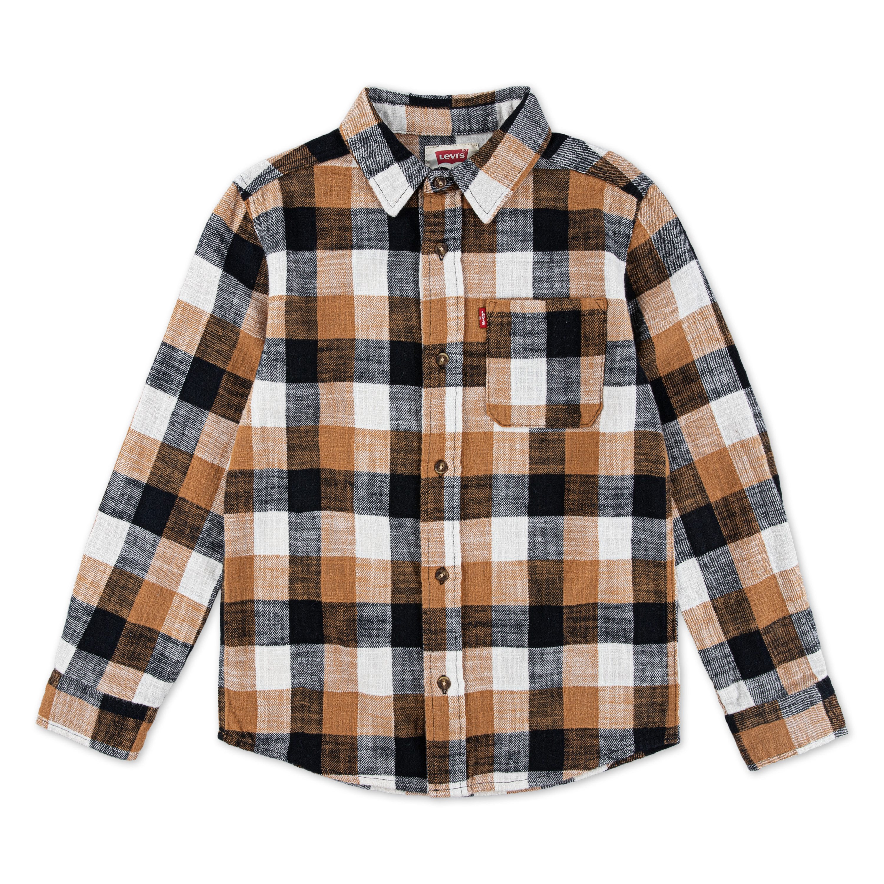 Levi's® Kids Langarmhemd LVB BUFFALO CHECK FLANNEL weich und kuschelig mit Karomuster, for Boys