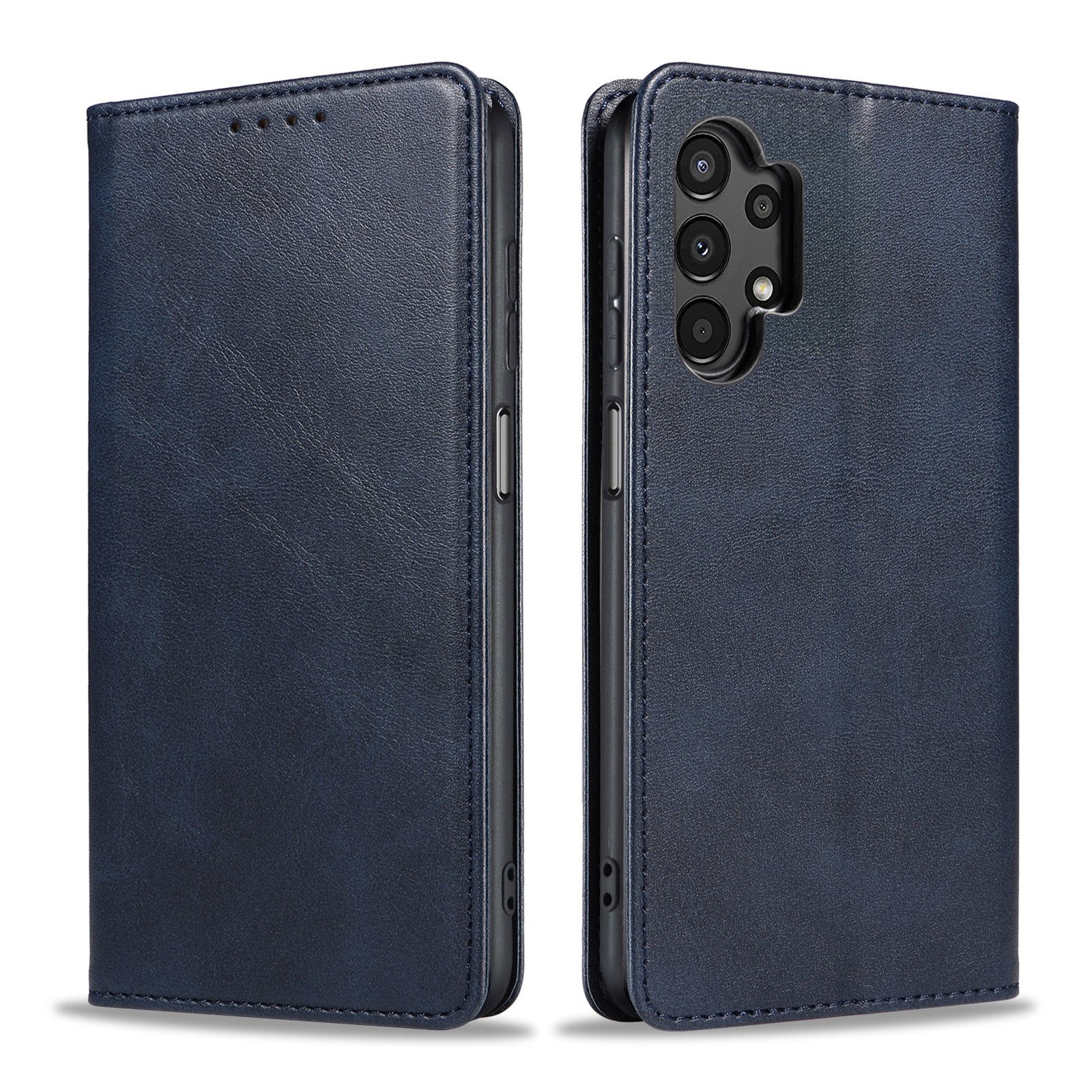 Tec-Expert Handyhülle Tasche Hülle für Samsung Galaxy A13 6.6 Zoll, 6.6", Cover Klapphülle Case mit Kartenfach Fliphülle aufstellbar
