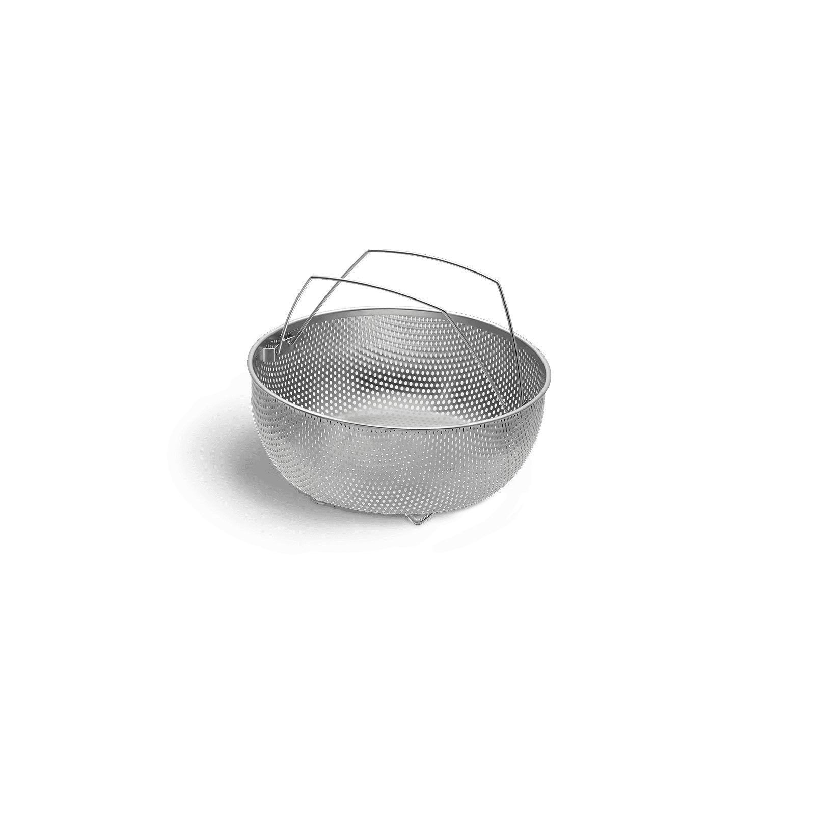 Springlane Dampfgareinsatz aus Edelstahl 21cm ⌀ - für Schnellkochtöpfe & Kochtöpfe