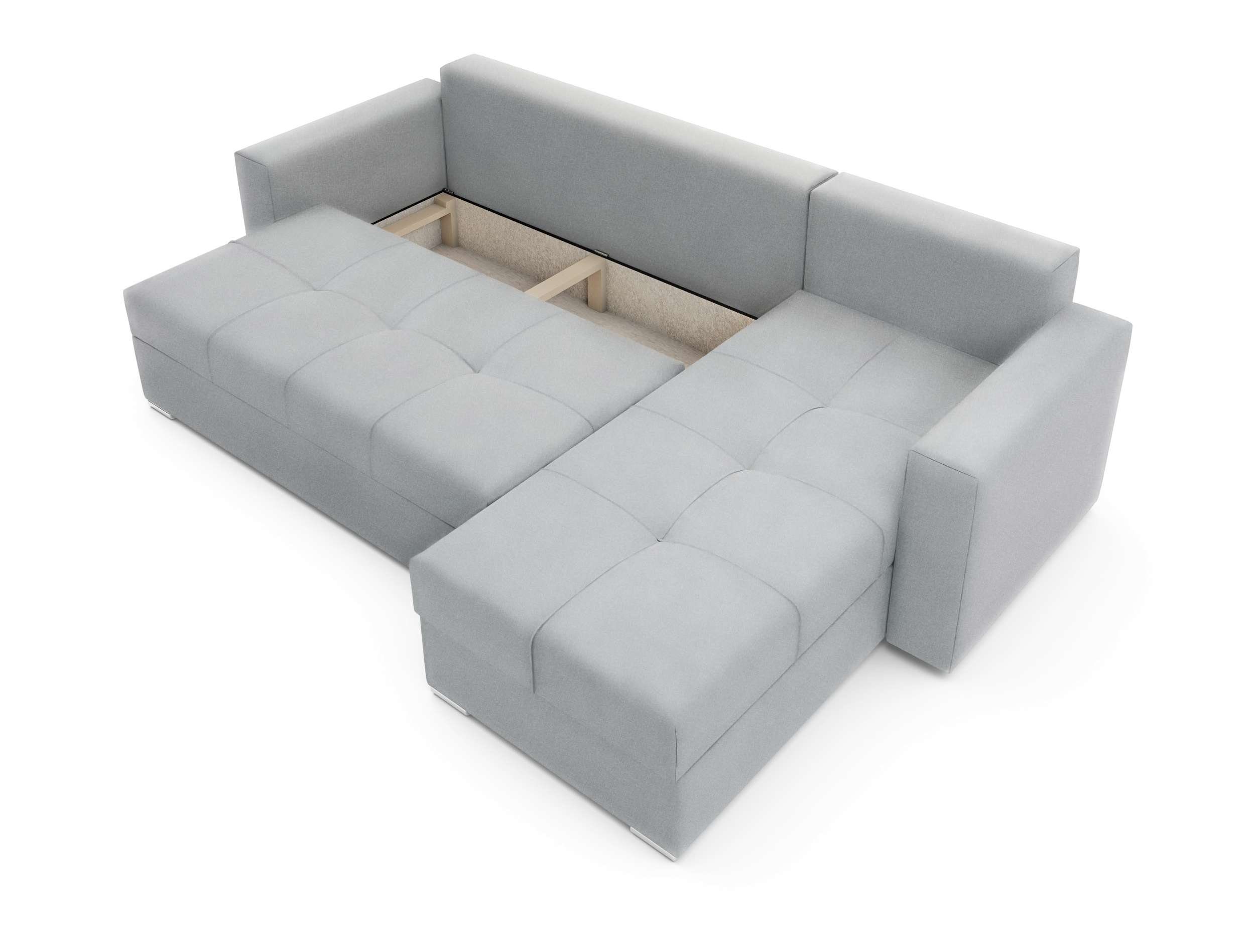 Stylefy Ecksofa Bettfunktion, Modern Bettkasten, L-Form, mit Adelina, Eckcouch, Design Sitzkomfort, mit Sofa