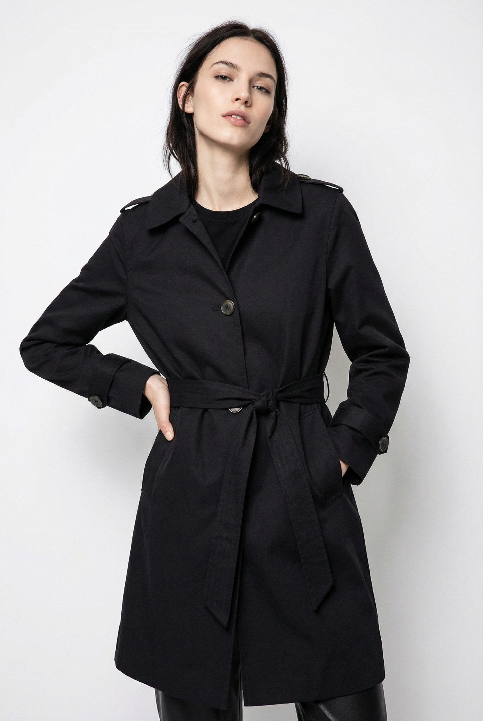 ONLY Trenchcoat ONLDISA LIFE SB TRENCHCOAT CC OTW klassischer Schnitt günstig online kaufen