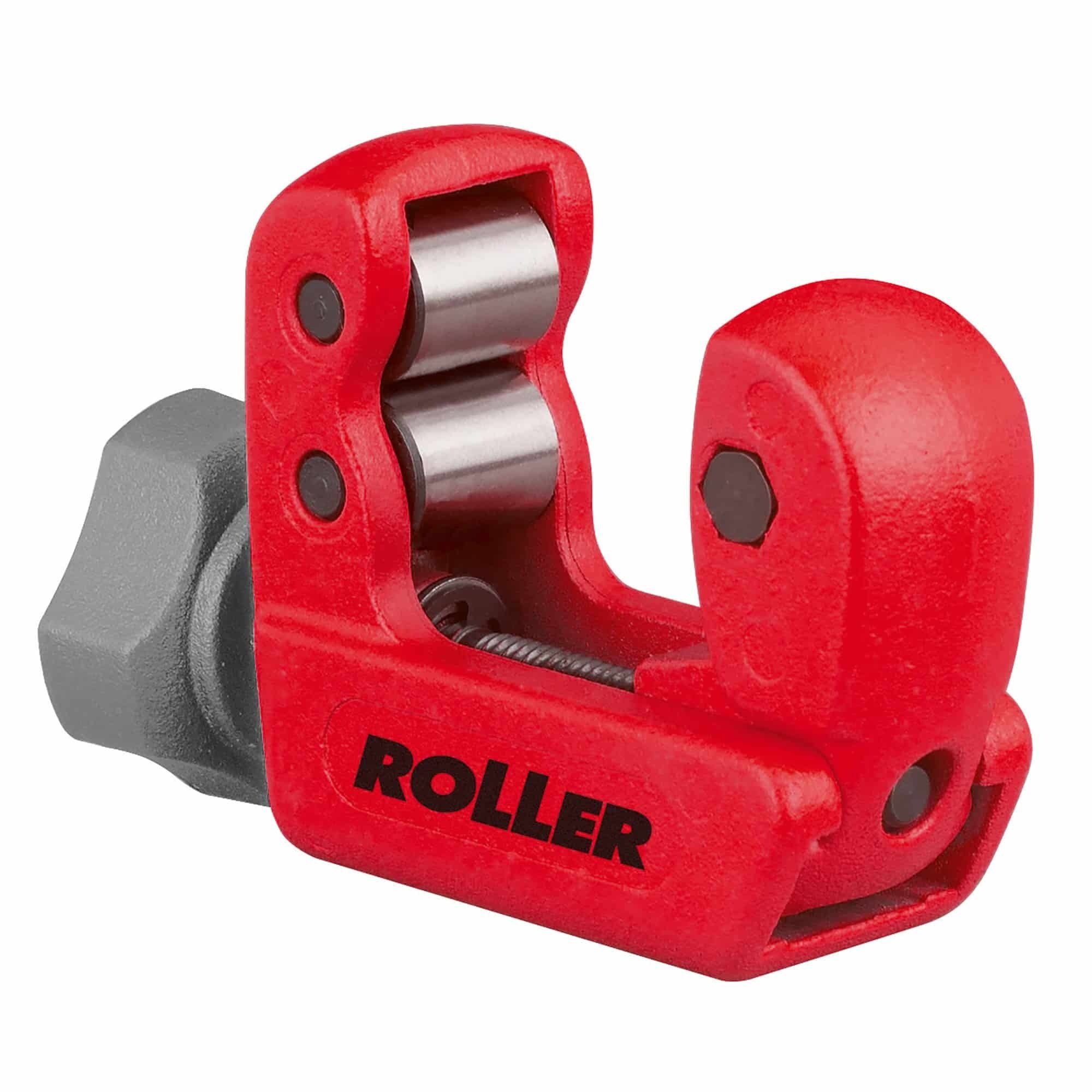 Roller Werkzeuge und Maschinen Rohrschneider, ROLLER'S Corso Cu/INOX - Rohrabschneider mit Teleskop-Spindel 3-28 mm Mini mit Nadellager