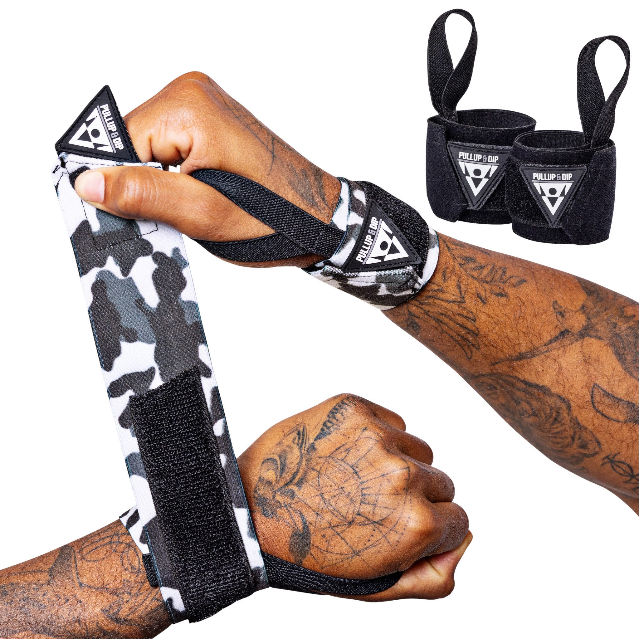 Pullup & Dip Handgelenkschutz Wrist Wraps Handgelenk Bandagen für Fitness, Calisthenics