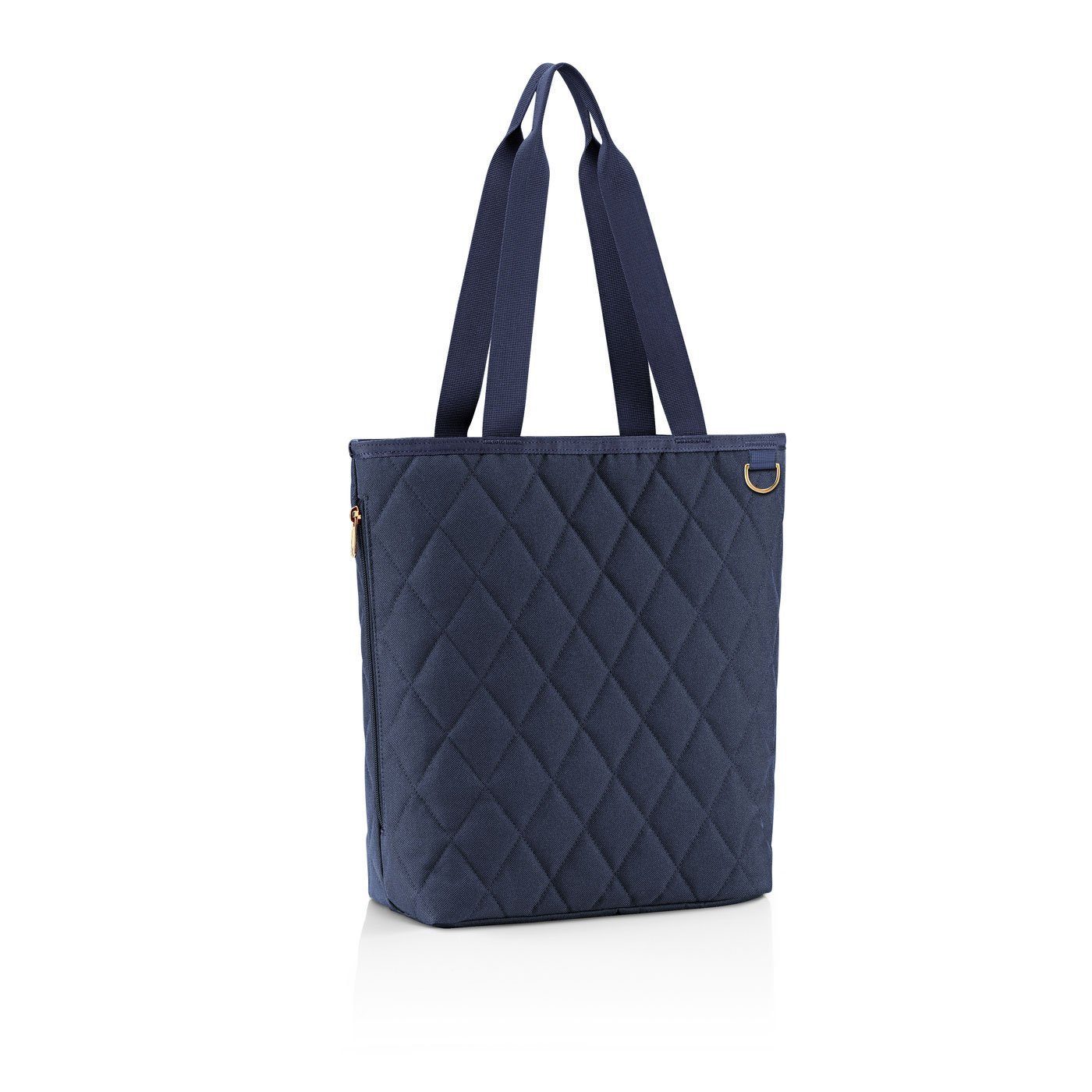 REISENTHEL® Schultertasche classic shopper M medium rhombus midnight gold
