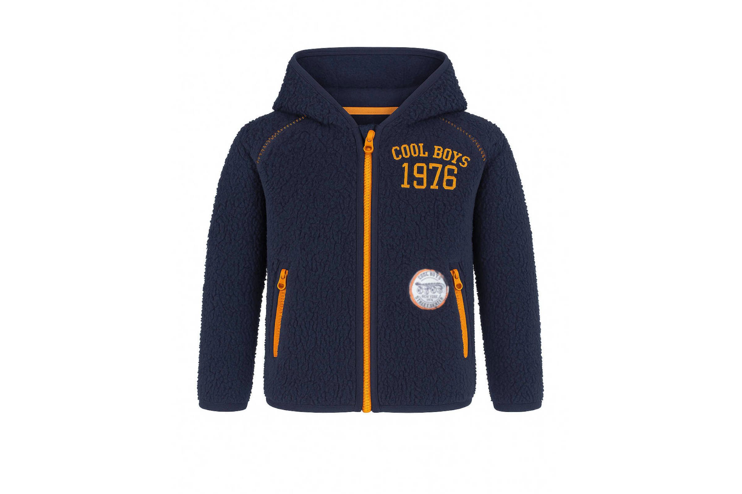 Fleecejacke Lupilu Jungen Teddy Fleecejacke Navy 110/116
