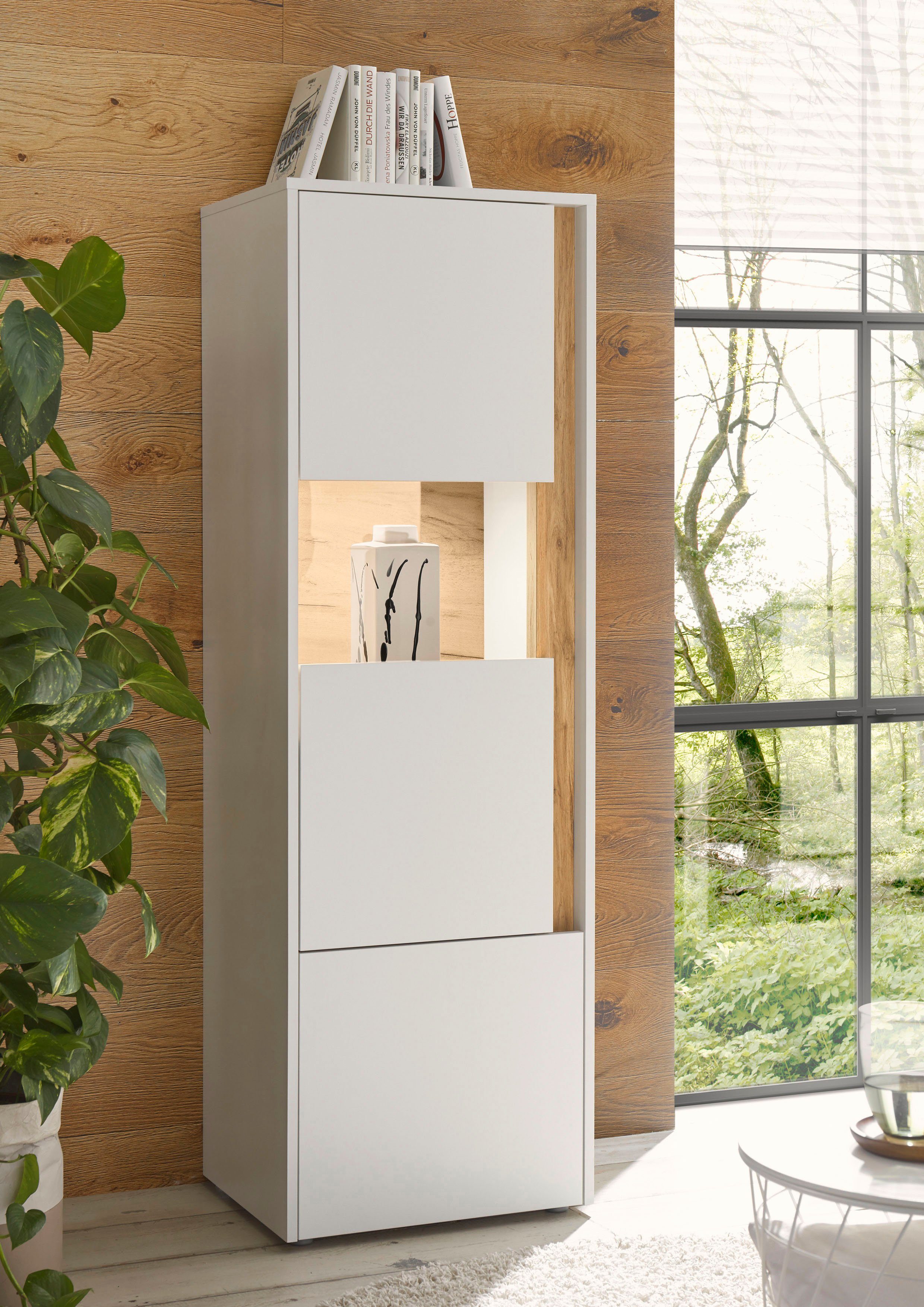 INOSIGN Vitrine "City/Giron, moderner Hochschrank, Glasvitrine" zeitlos, mo günstig online kaufen