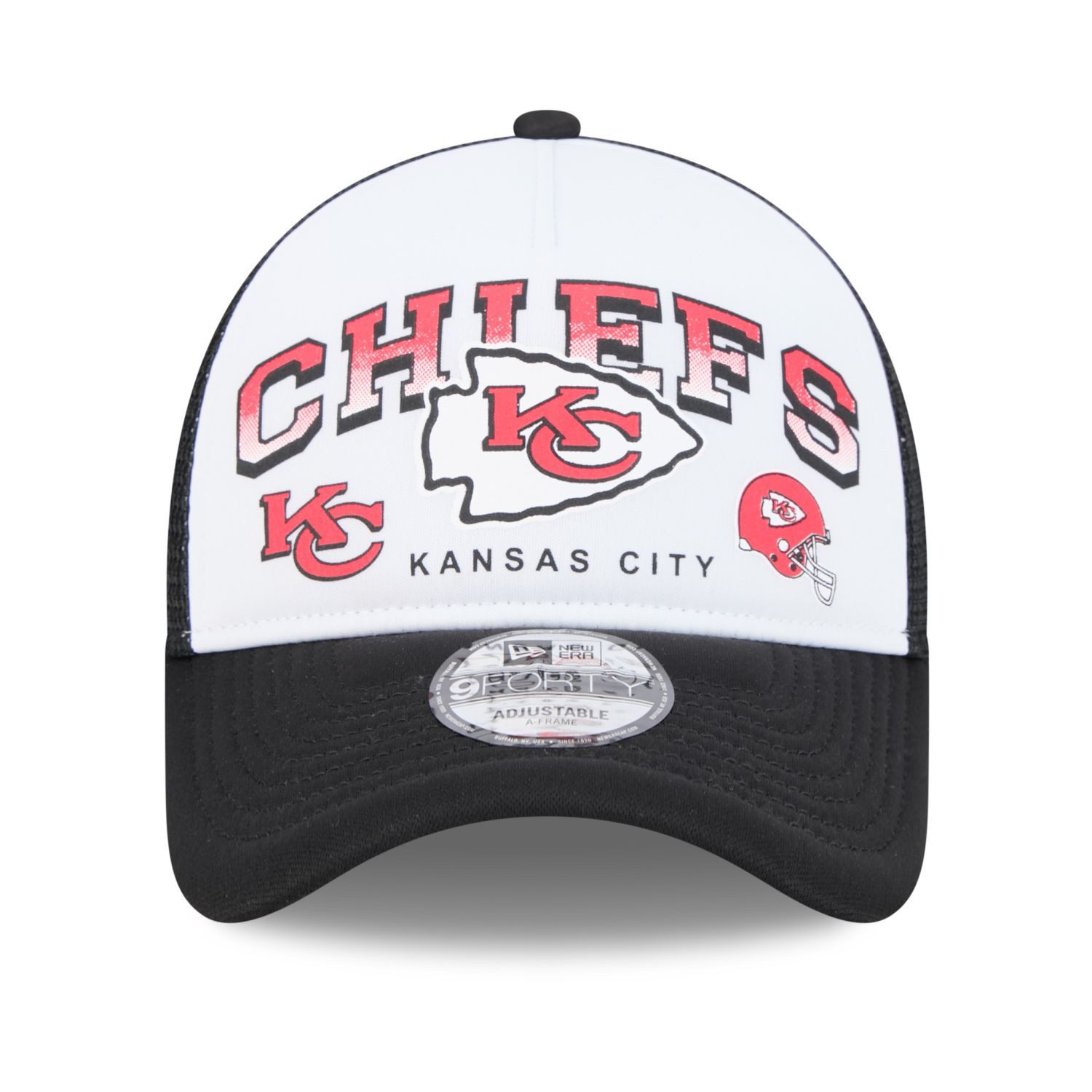 New Era Trucker Cap AFrame Trucker RETRO Kansas City Chiefs
