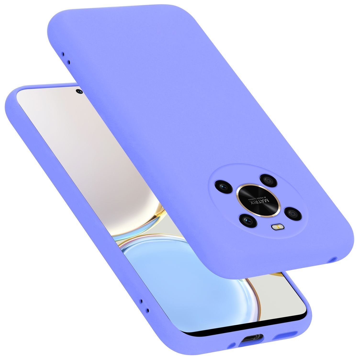 Cadorabo Handyhülle für Hülle Honor MAGIC 4 LITE, Flexible Hülle TPU Silikon Schutzhülle Back Cover Case