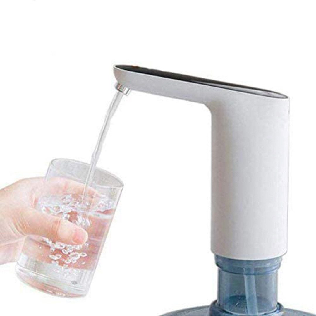 Fivejoy Aquarienpumpe Trinkwasserpumpe, elektrische Wasserspenderpumpe,wiederaufladbarer (1-tlg), Berührungsschalter,USB-Aufladung,automatische Trinkwasserpumpe