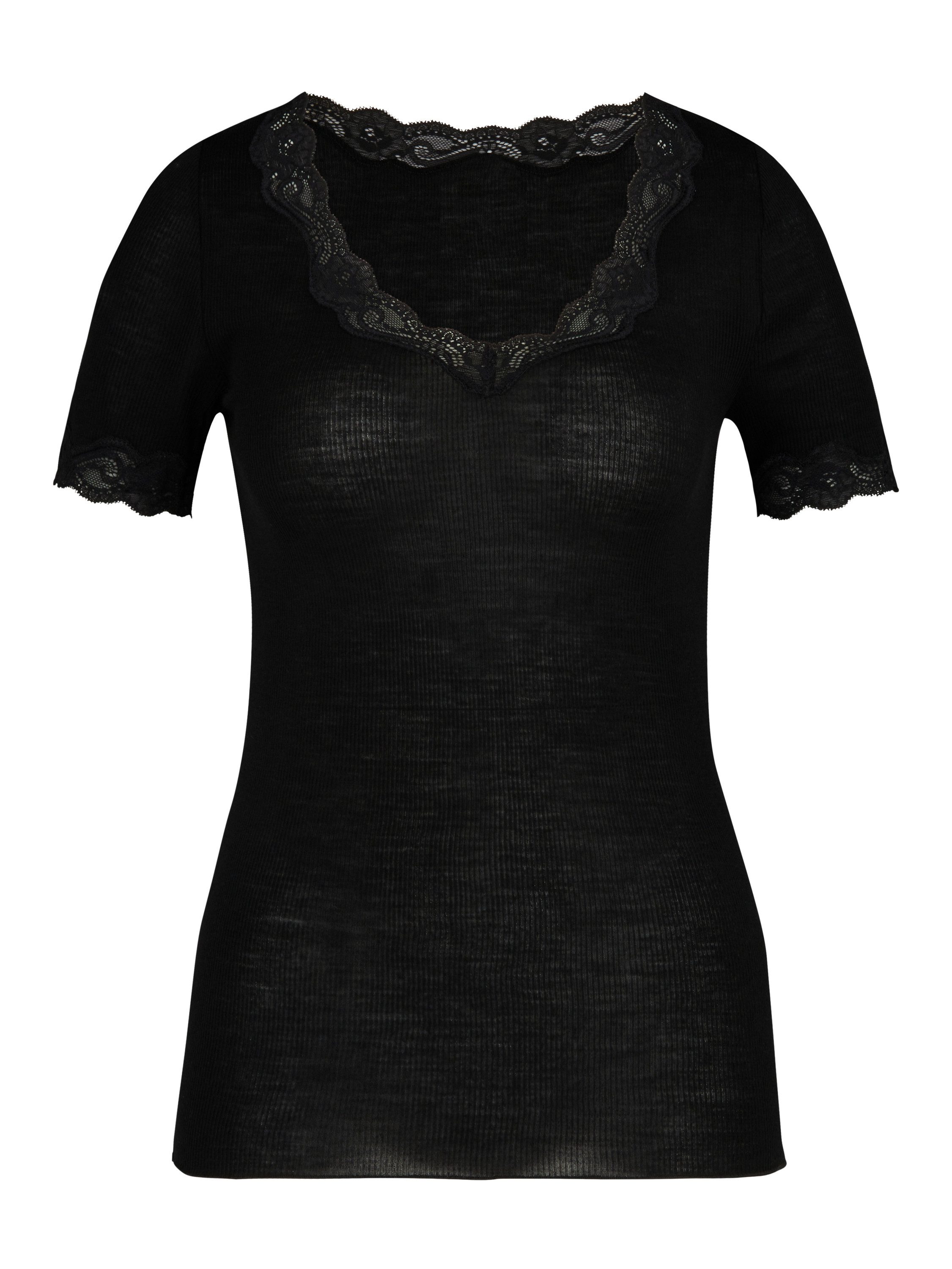 CALIDA Unterziehshirt Richesse Lace Damen (1-St) angenehm leicht und mit edler Spitze