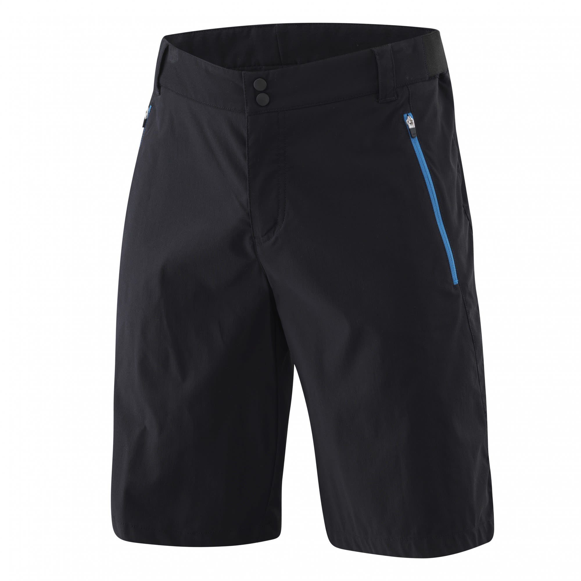 Löffler Strandshorts Löffler M Bike Shorts Comfort-2-e Csl Herren Black - Indigo | Fahrradhosen