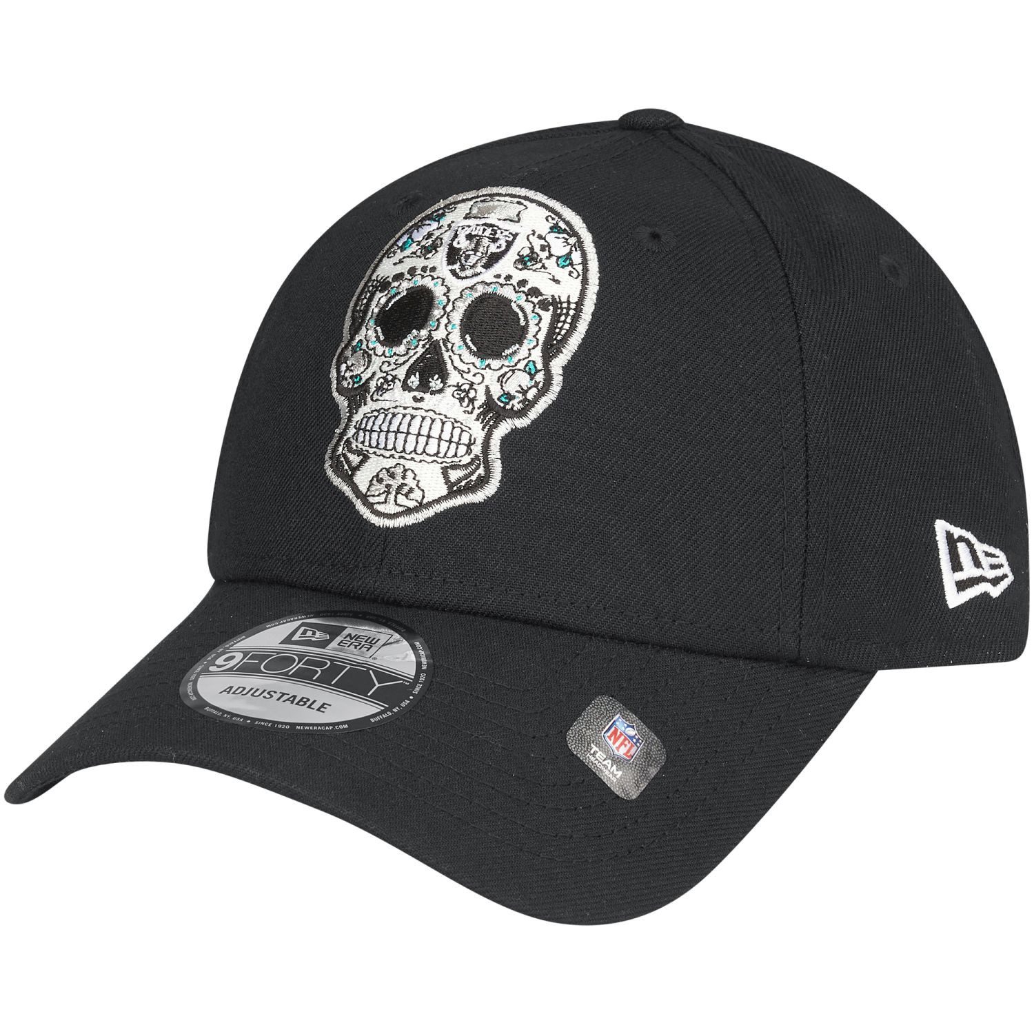 New Era Baseball Cap 9Forty SUGAR SKULL Las Vegas Raiders