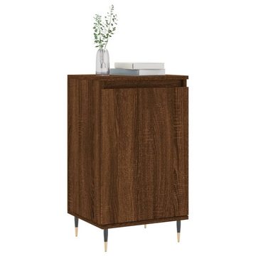 furnicato Sideboard Braun Eichen-Optik 40x35x70 cm Holzwerkstoff