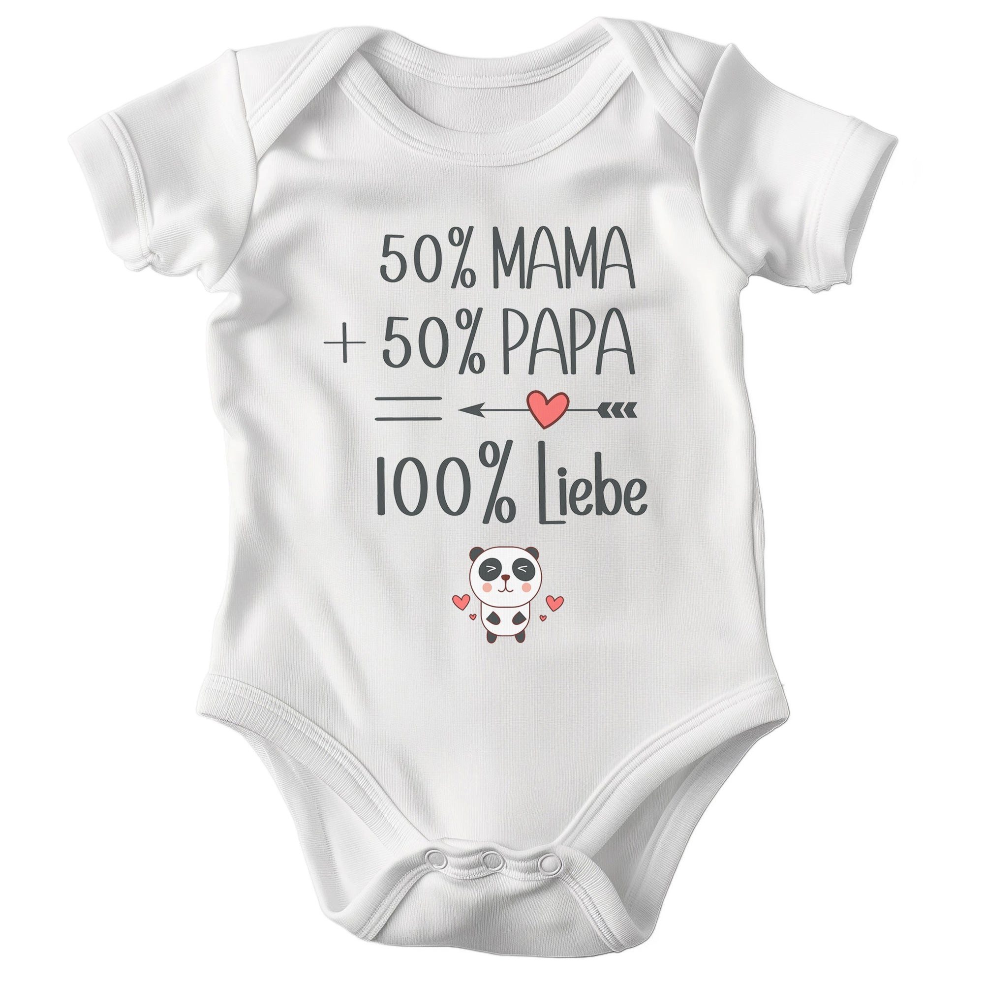 Kurzarmbody Bio Unisex Babybody Weiss Kurzarm Strampler Babyparty Geschenk Weich