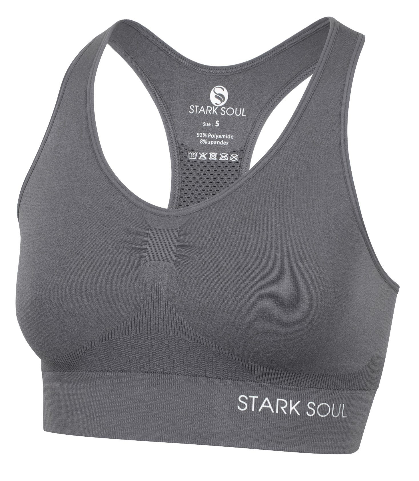 Stark Soul® geeignet Sportarten leichter für grau Sporttop mit Belastbarkeit
