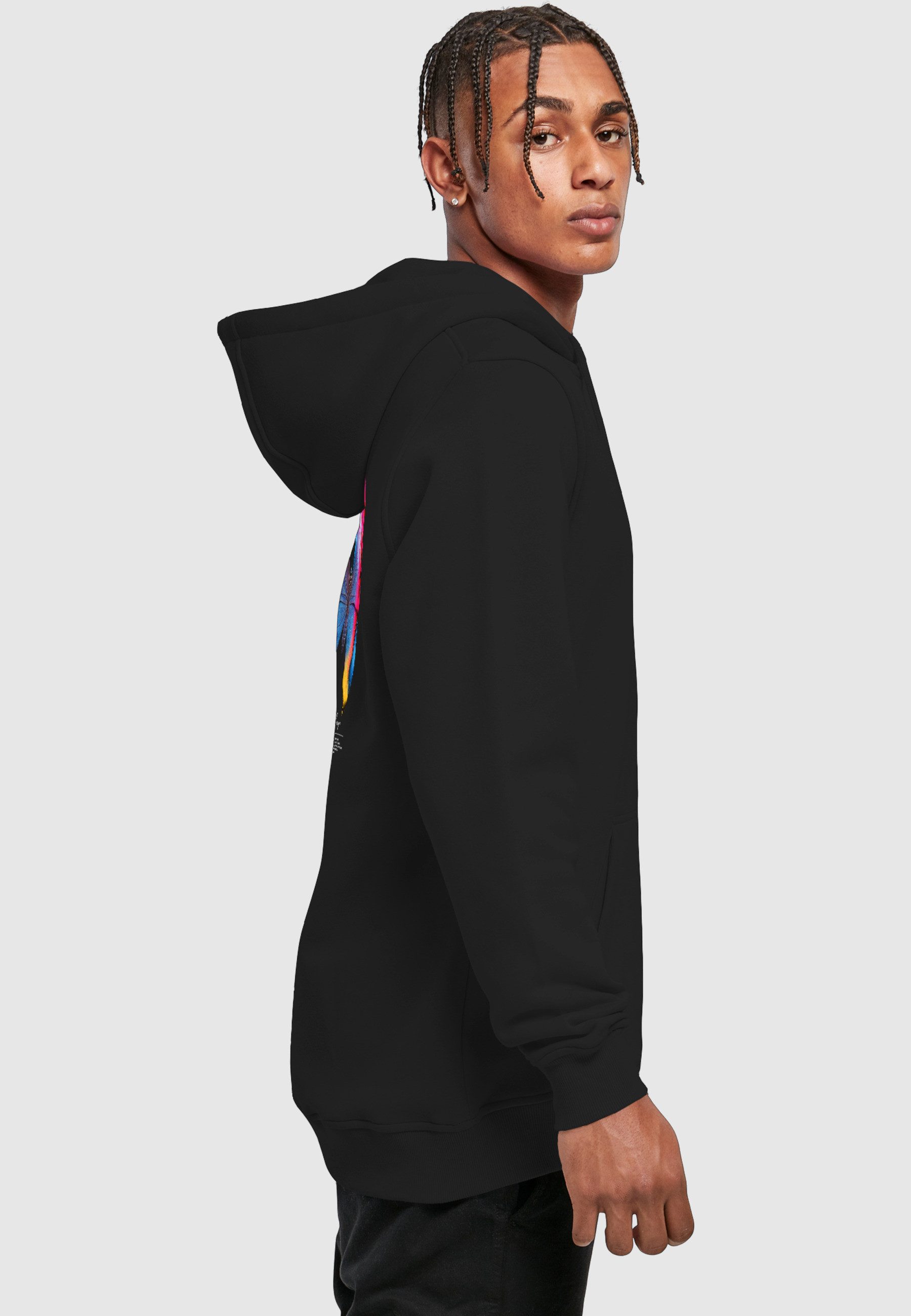 MisterTee Kapuzenpullover MisterTee Herren Become the Change Butterfly 2.0 Hoody (1-tlg)