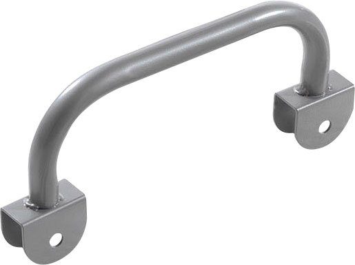 Vipack Bügelgriff Pino, Metall-Haltegriffe zur nachträglichen Montage am Bett (B/H/T ca. 2,4x24x8,5cm, inkl. Anti-Rutsch Tape für die Stufen), kann bei Betten der VIPACK Serie Pino an der Leiter montiert werden
