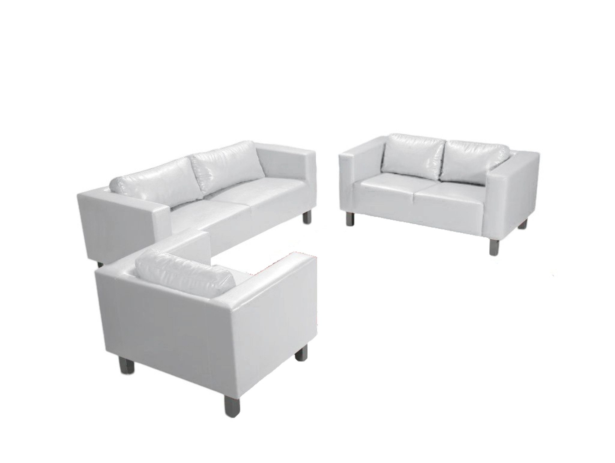 Fun Möbel Polstergarnitur Sofa-Set MAILAND 3-2-1 günstig online kaufen