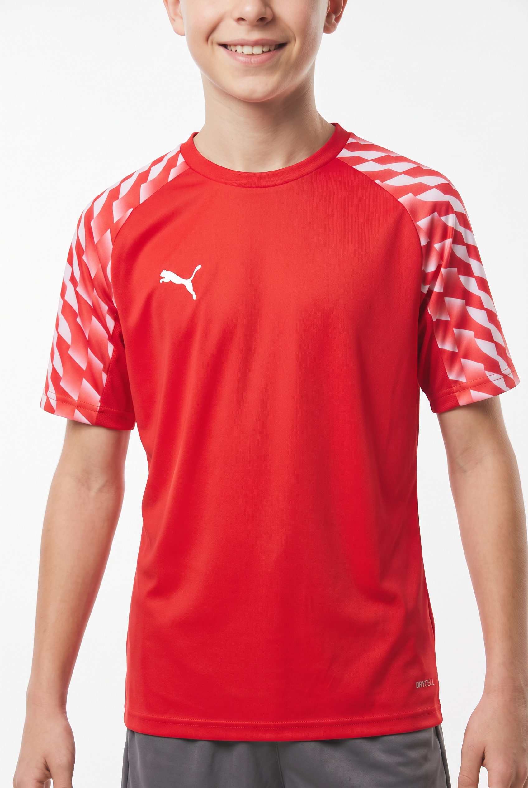 PUMA Trainingsshirt TEAMLIGA26 JERSEY JR Kurzarm, sportlicher Stil, für Fußball, atmungsaktiv