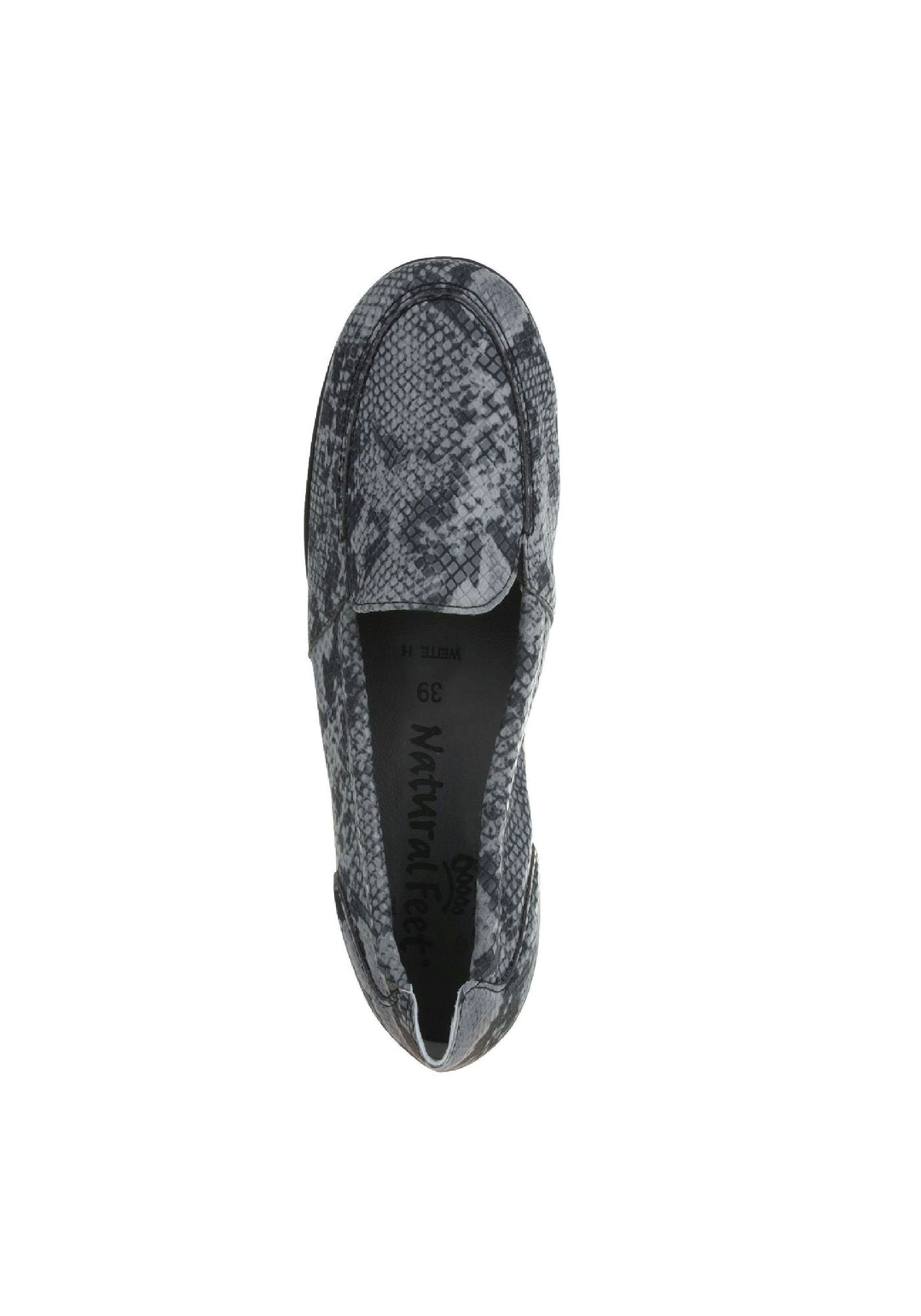 Natural Feet Matilda Slipper Design in schwarz tollem
