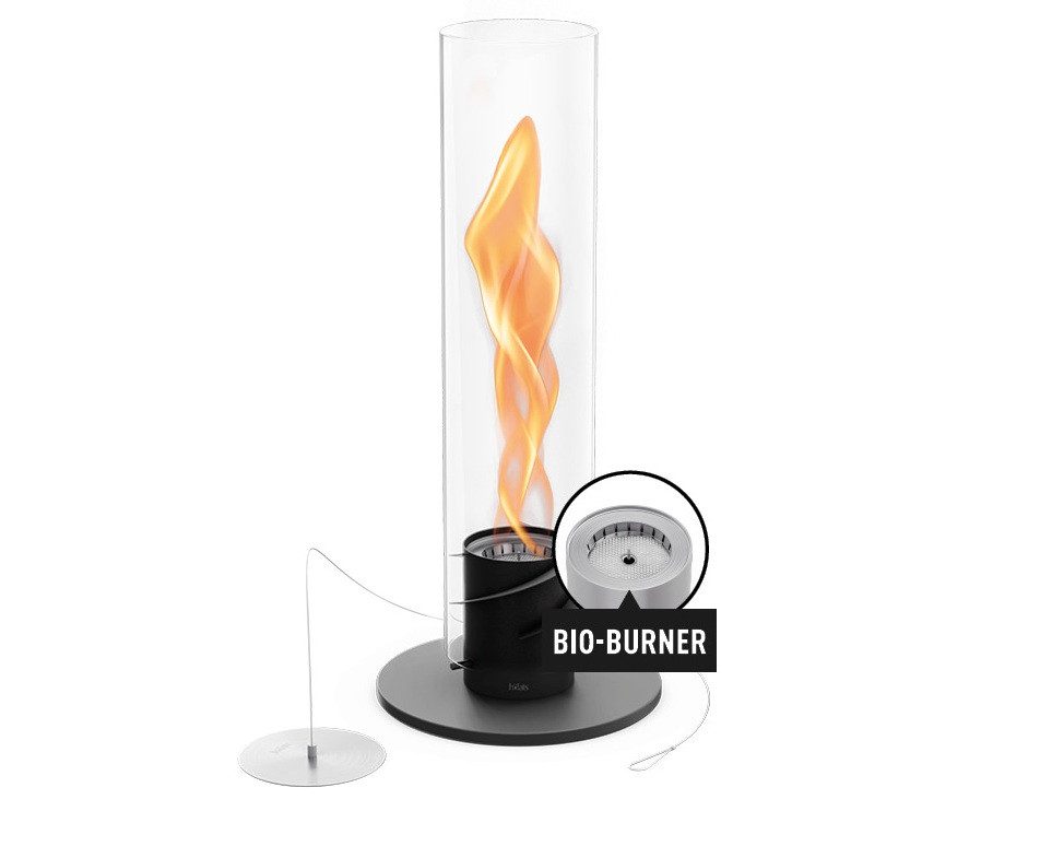 höfats Tischfeuer SPIN 900, 1200, 1500 (wärmender Tischkamin für Indoor und Outdoor, NEUES Modell mit verlängerter Brenndauer), innovative Brennertechnologie