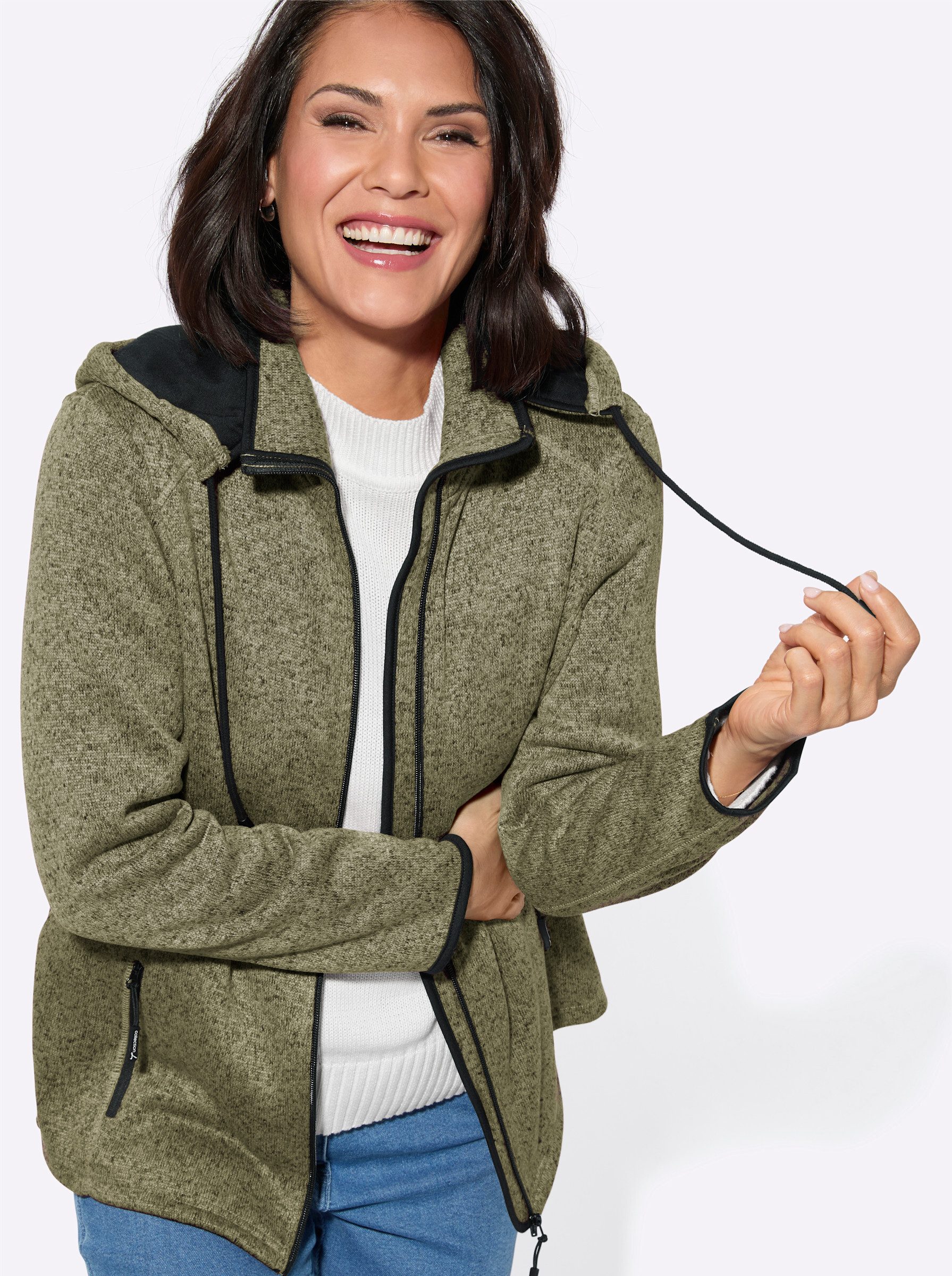 Witt Fleecejacke Fleece-Jacke Langarm