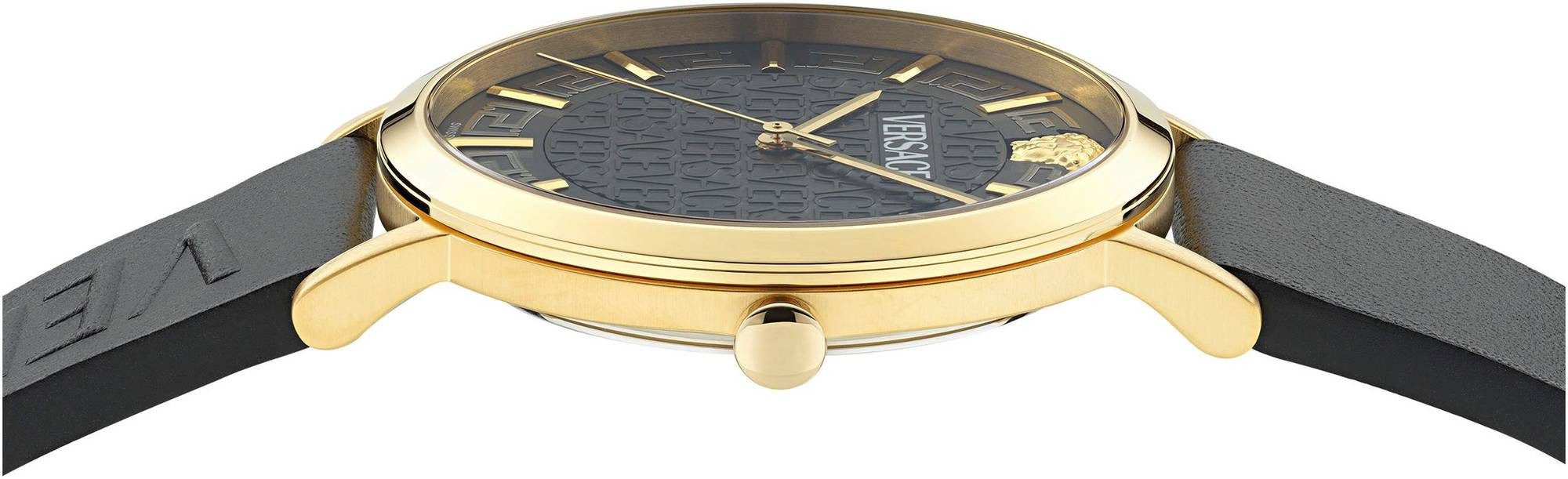 Versace Schweizer Uhr GRECA SLIM, Mit günstig online kaufen
