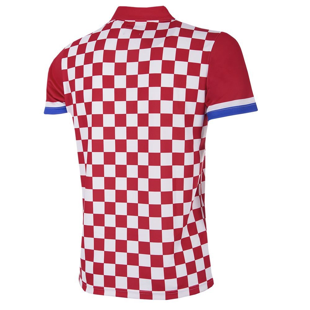COPA Fußballtrikot Retro Kroatien 1992 Bestick Vereinsemblem