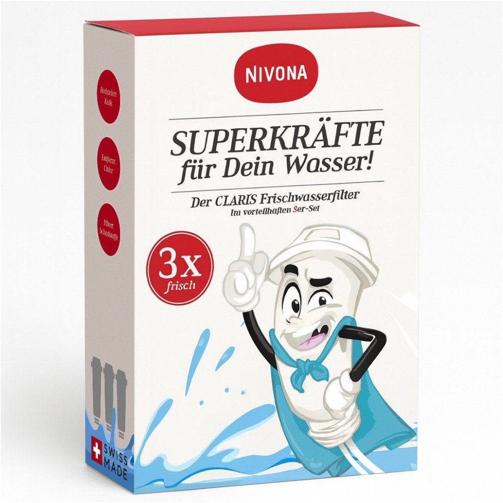 Nivona Wasserhahn-Wasserfilter NIRF 700 Trio Frischwasserfilter