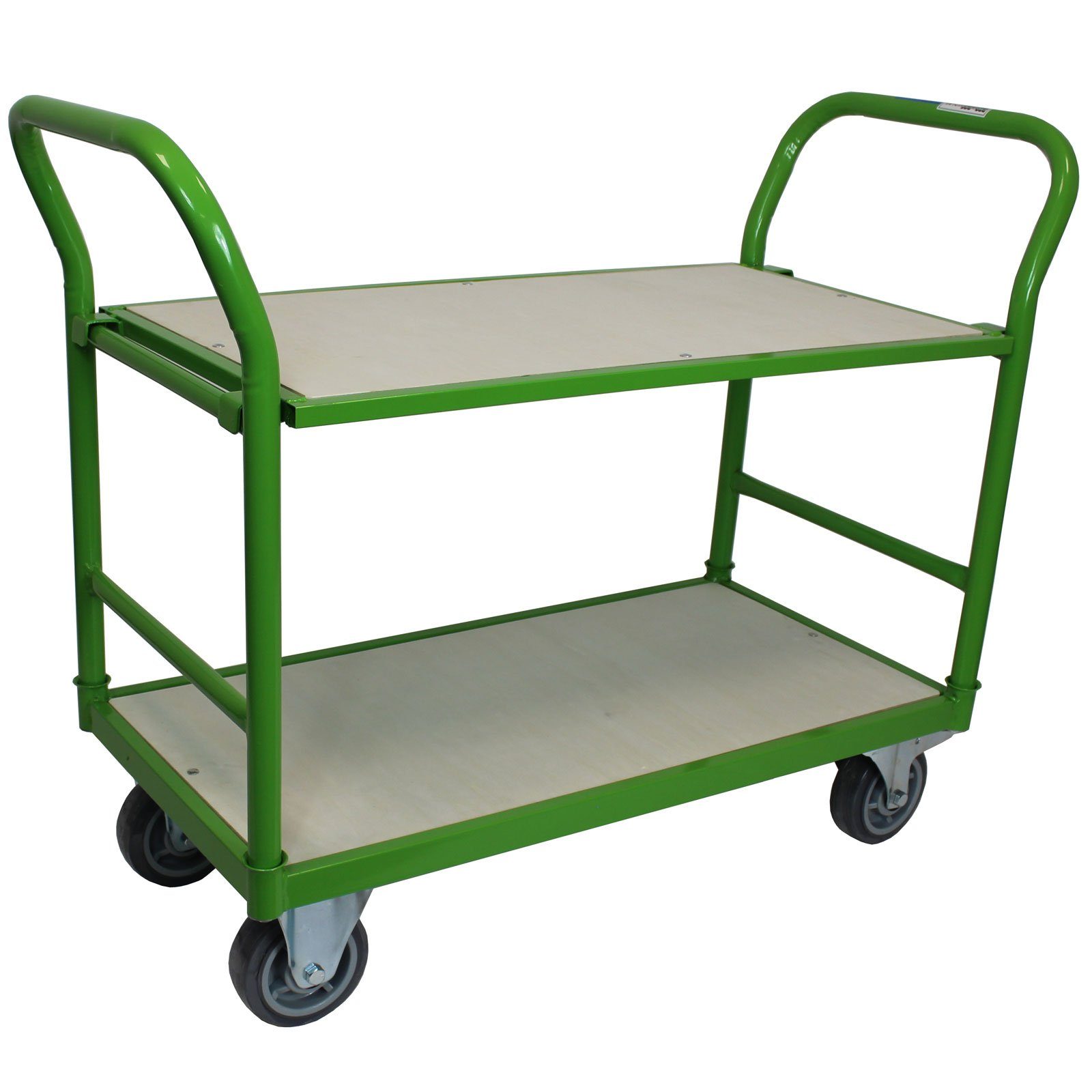 Thumbnail - TRUTZHOLM Transportwagen Profi Etagenwagen 250 kg 2 Etagen höhenverstellbar Plattformwagen, (Artikel, 1-St), obere Ebene...