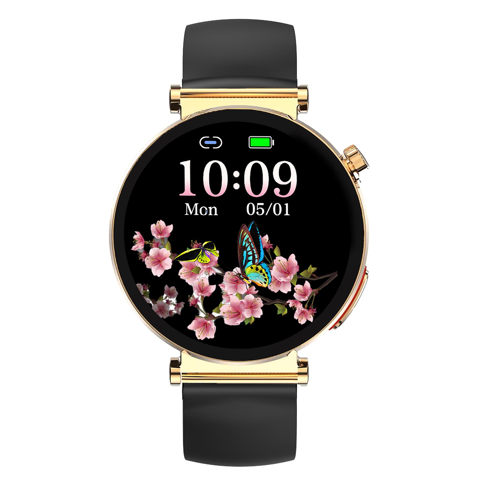 Knauermann Neo 2 Telefon & Notruf EKG-Messung Blutdruck Puls Smartwatch, Bluetooth