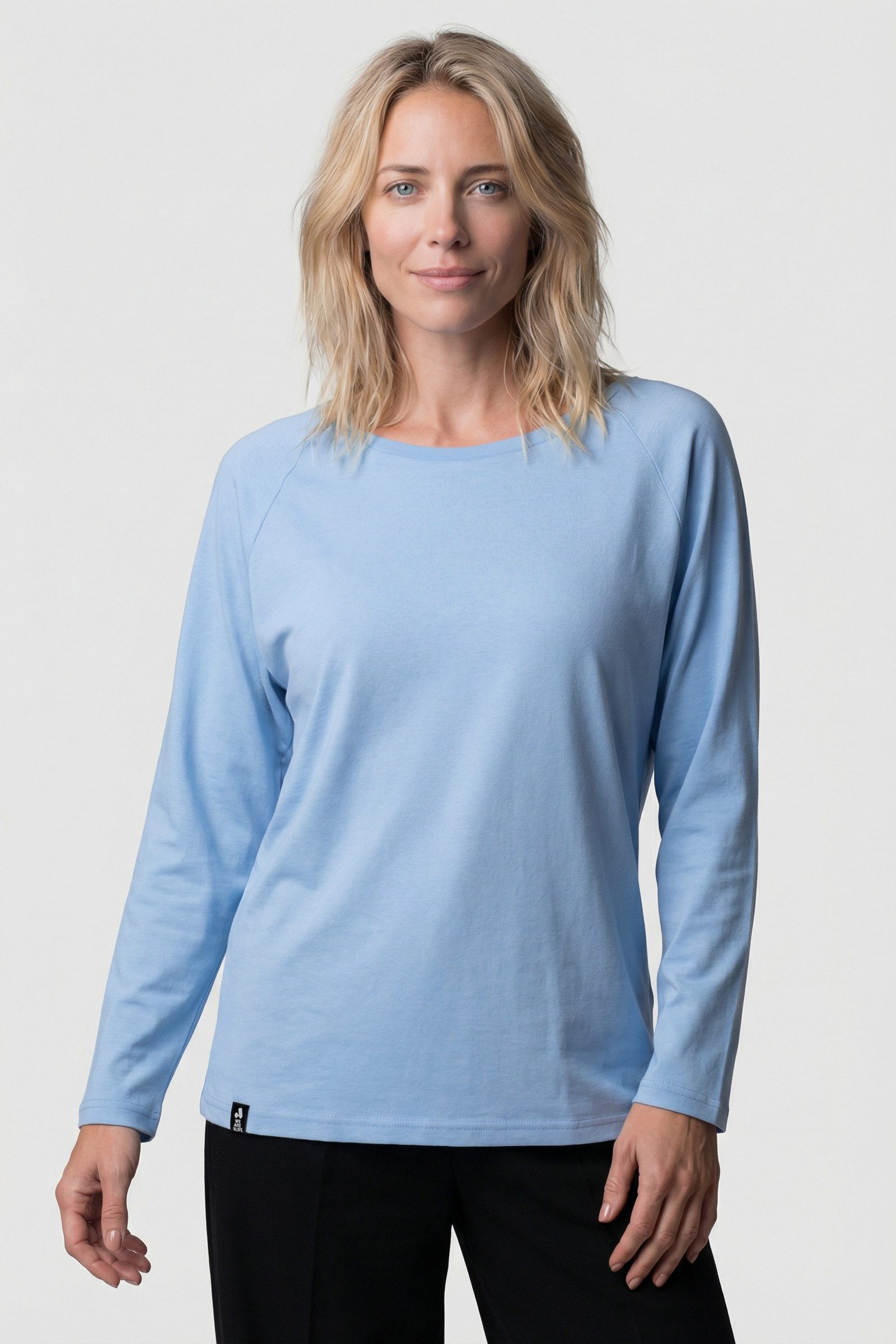 Alife & Kickin Langarmshirt Damen GaiaAK A Langarmshirt, Shirt leichtes Jersey-Oberteil aus Bio-Baumwolle mit Raglan-Schnitt – Bild 4 von 5