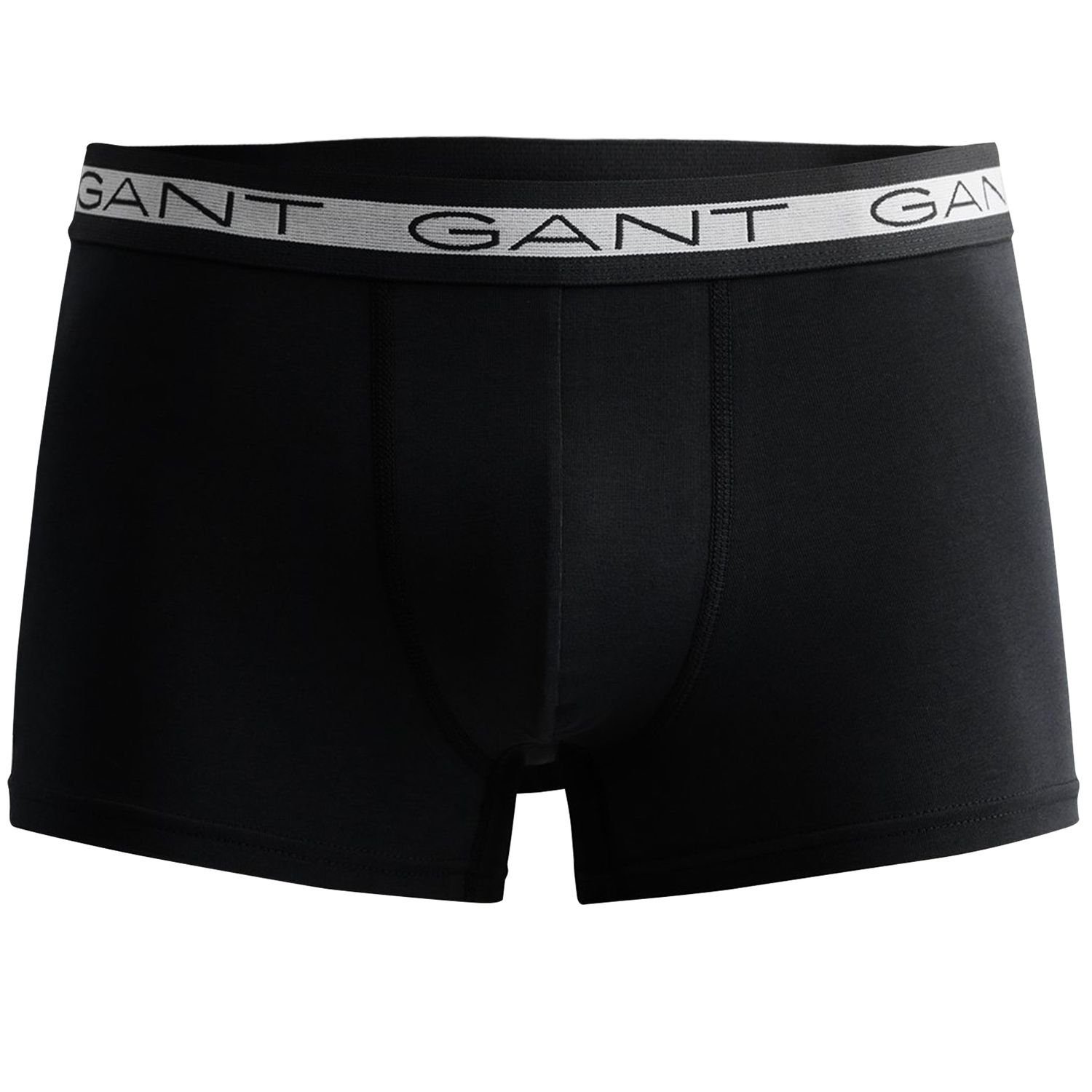 Gant Boxershorts (5-St) ohne Eingriff, im Schwarz Pack 5er
