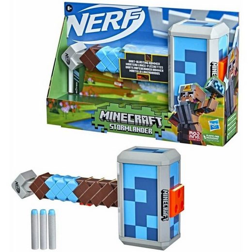 Nerf Blaster »NERF - Minecraft - Stormlander Blaster / Hammer Blaster«