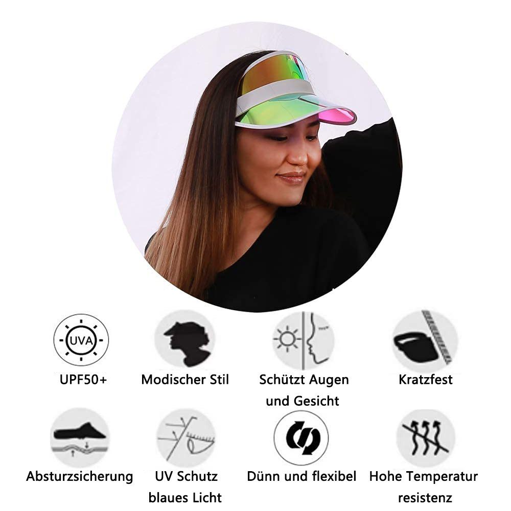Sonnenblende UV Damen Kappe Schutz Sonnenhut GelldG Hut für Herren Sonnenhut Outdoor