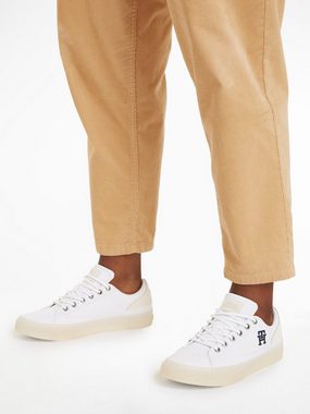 Tommy Hilfiger TH HI VULC STREET LOW MIX Sneaker mit seitlichem TH-Logo, Freizeitschuh, Halbschuh, Schnürschuh