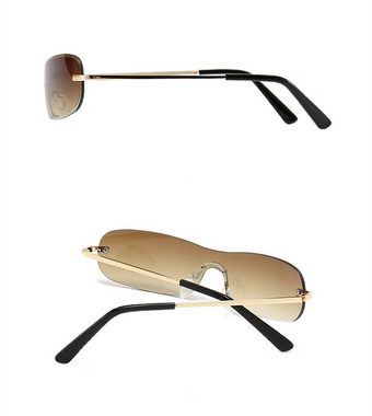 Rouemi Sonnenbrille Herren- und Damensonnenbrillen, modisch einfache Sonnenbrillen