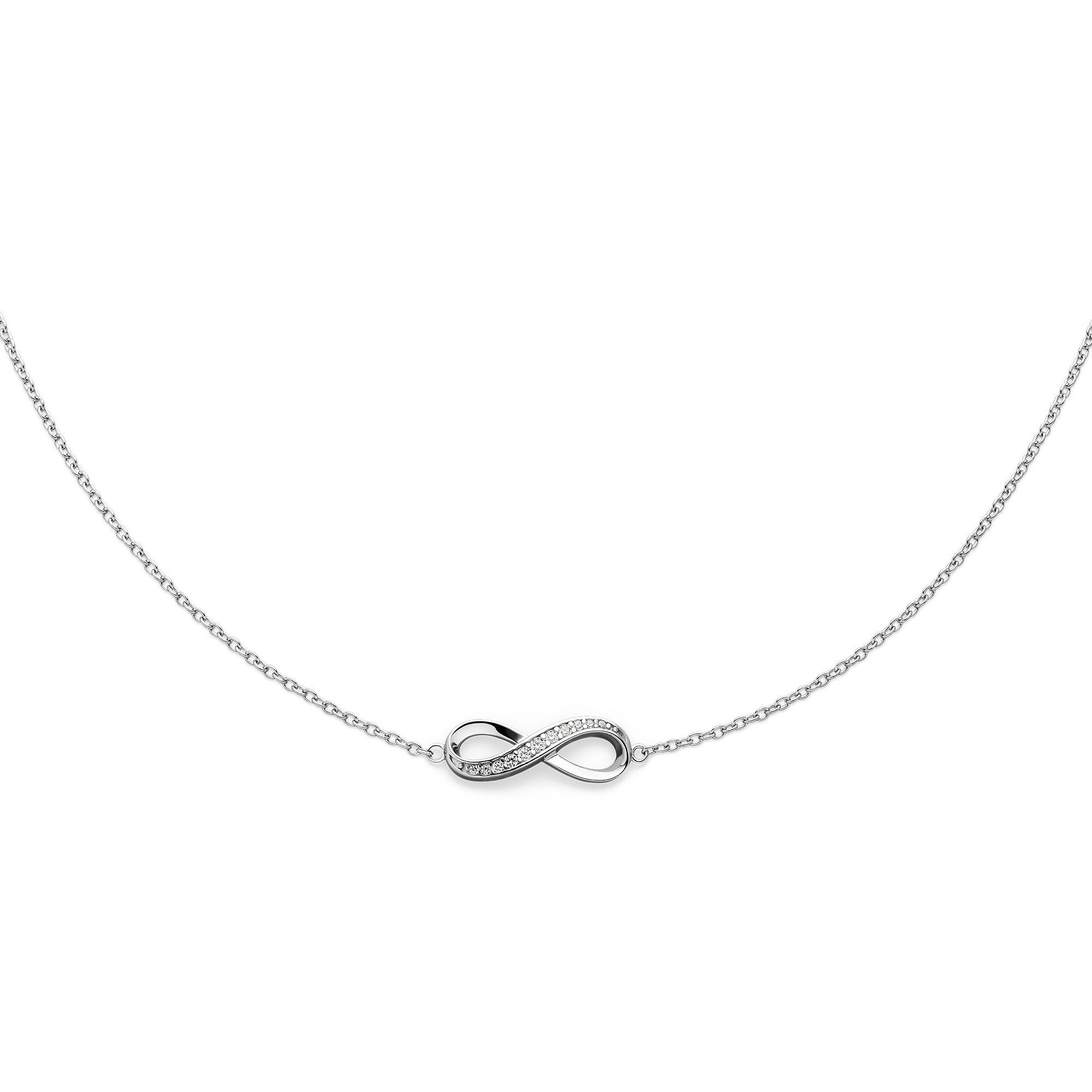 s.Oliver Armband Infinity, Unendlichkeitsschleife, mit Zirkonia (synth)