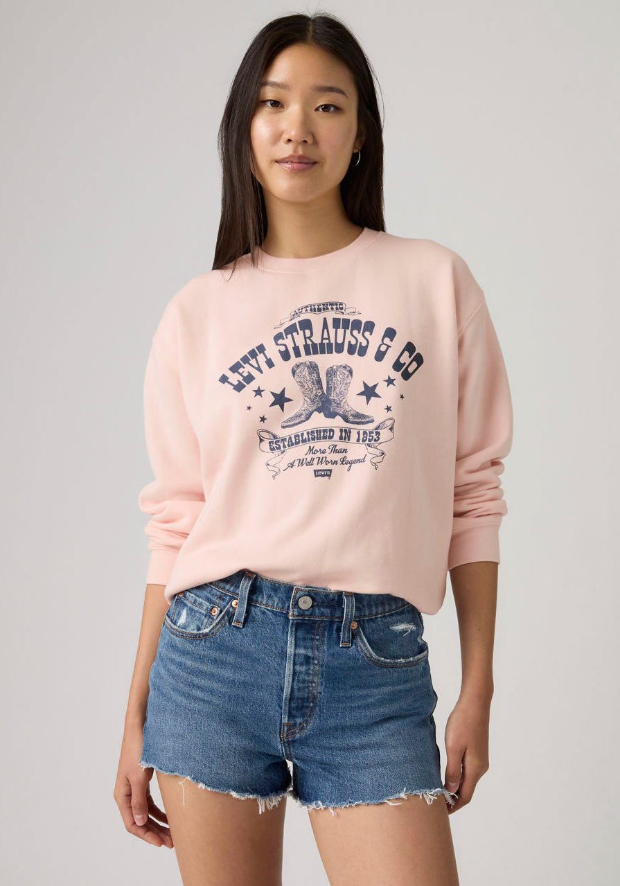 Levi's® Sweatshirt GR EVERYDAY CREW mit Logo Print günstig online kaufen