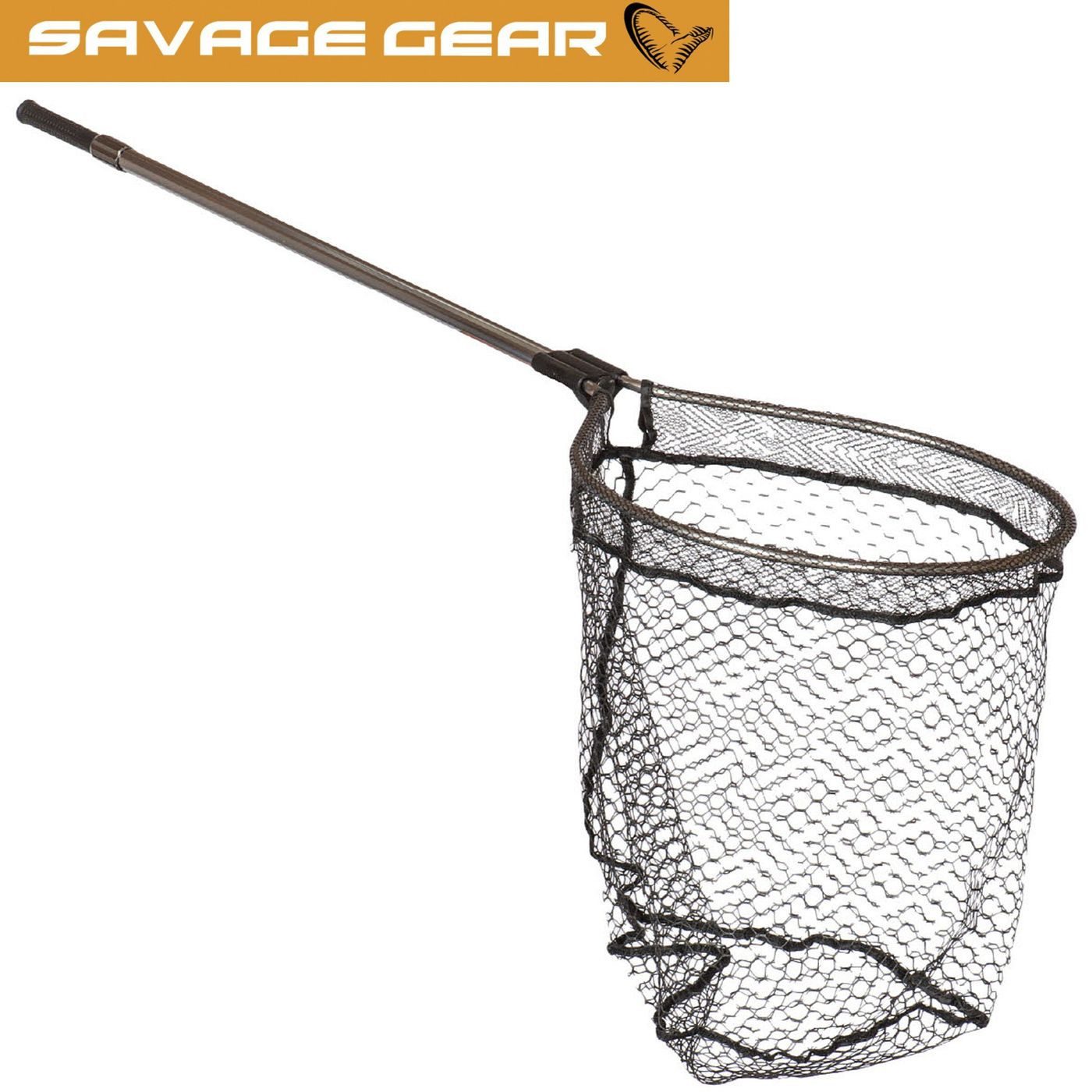 Angelkescher Savage Gear Full Frame Oval Landing Net 46x56cm - Unterfangkescher