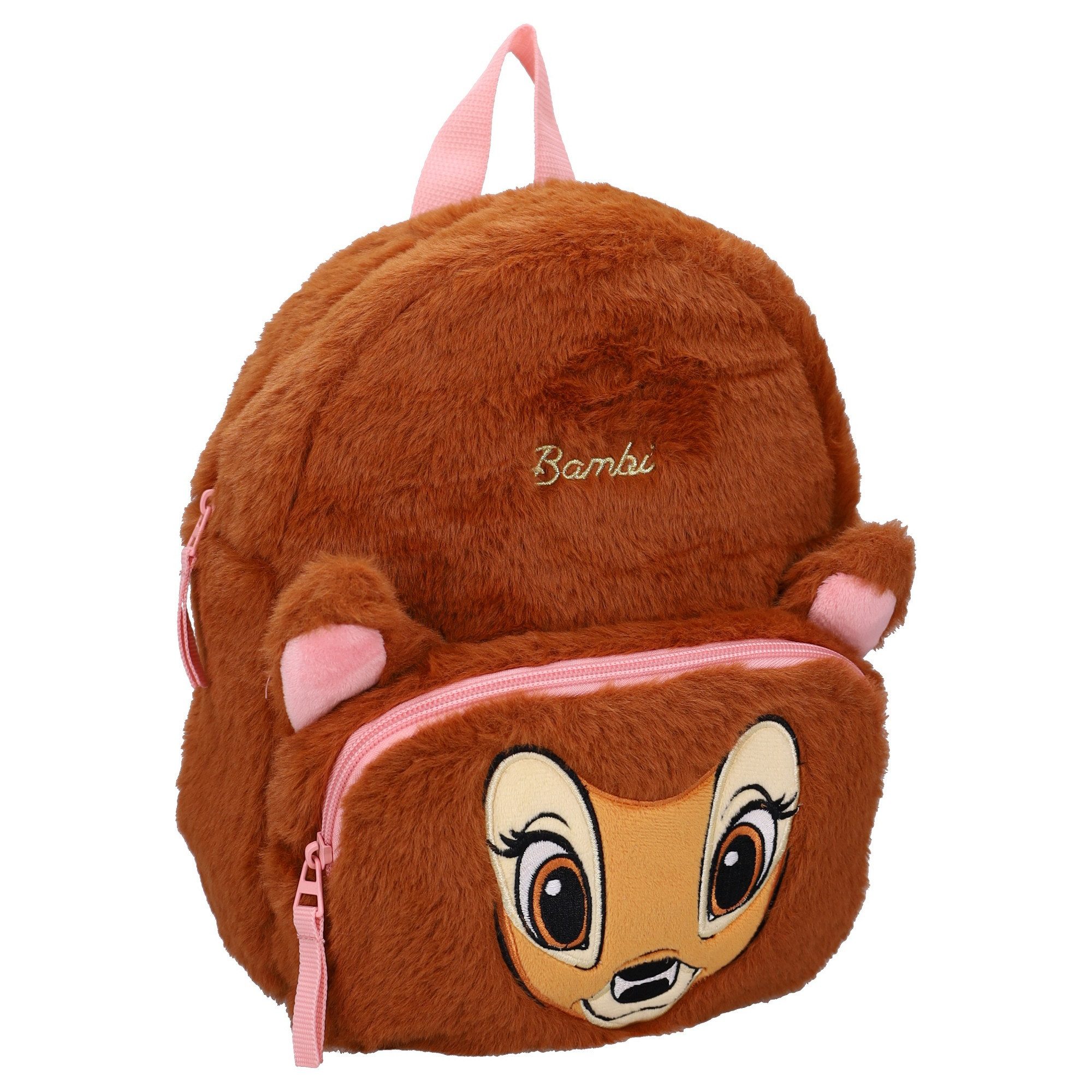 Disney Bambi Kinderrucksack Rucksack Fluffy Festival für Kinder aus Polyester mit zwei Fächern
